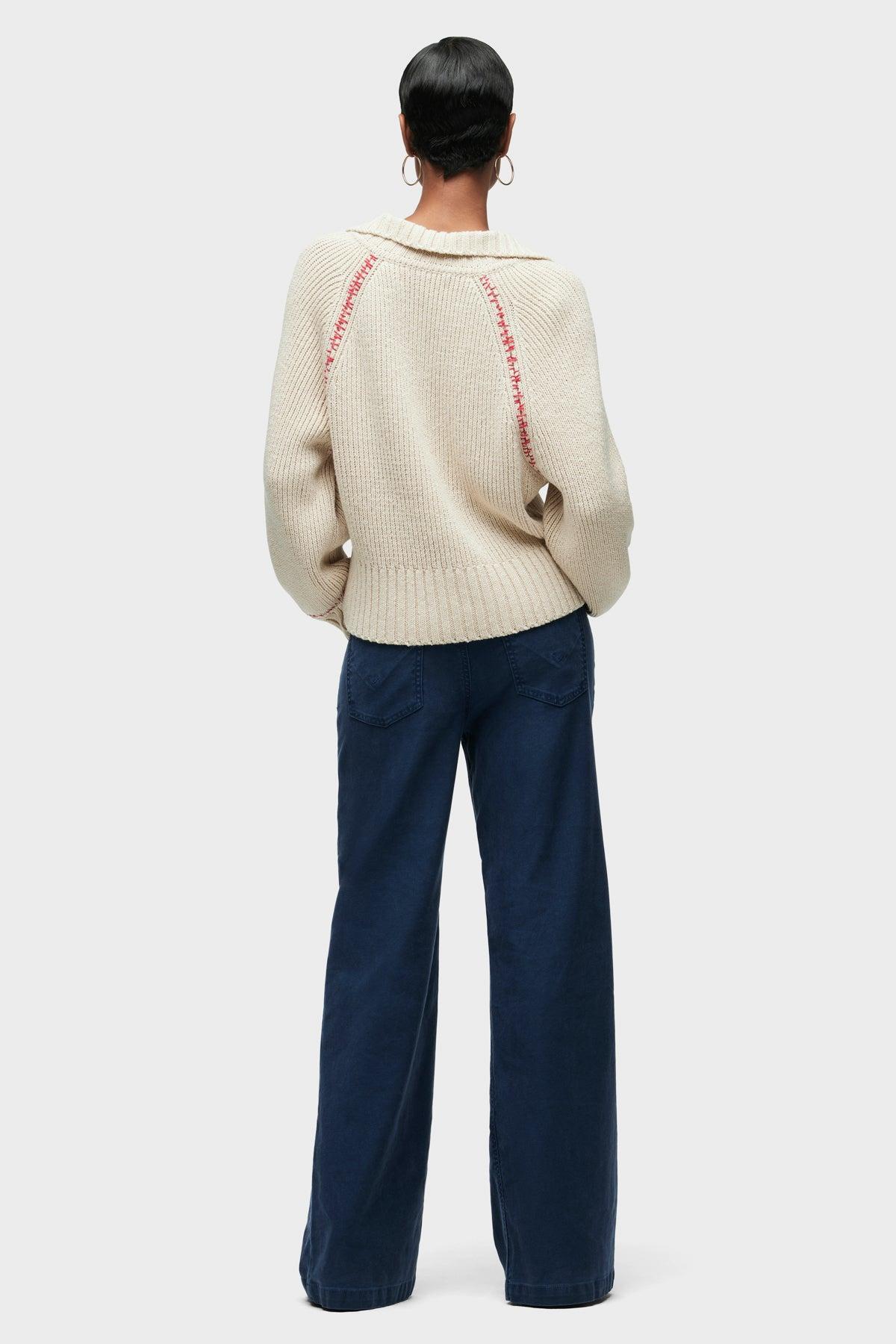 Collared Pullover Female Product Image