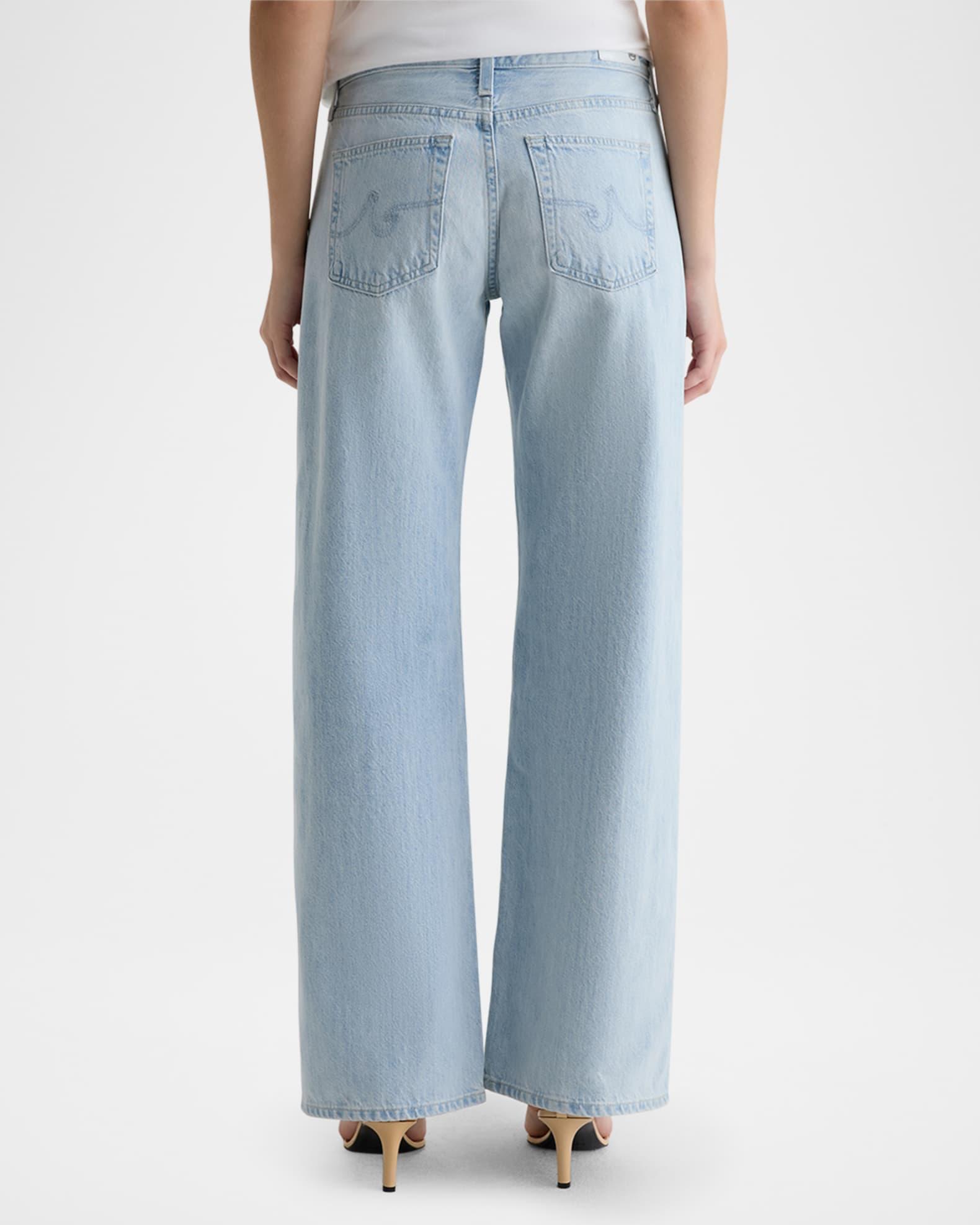 Adria Low-Rise Wide-Leg Jeans Product Image