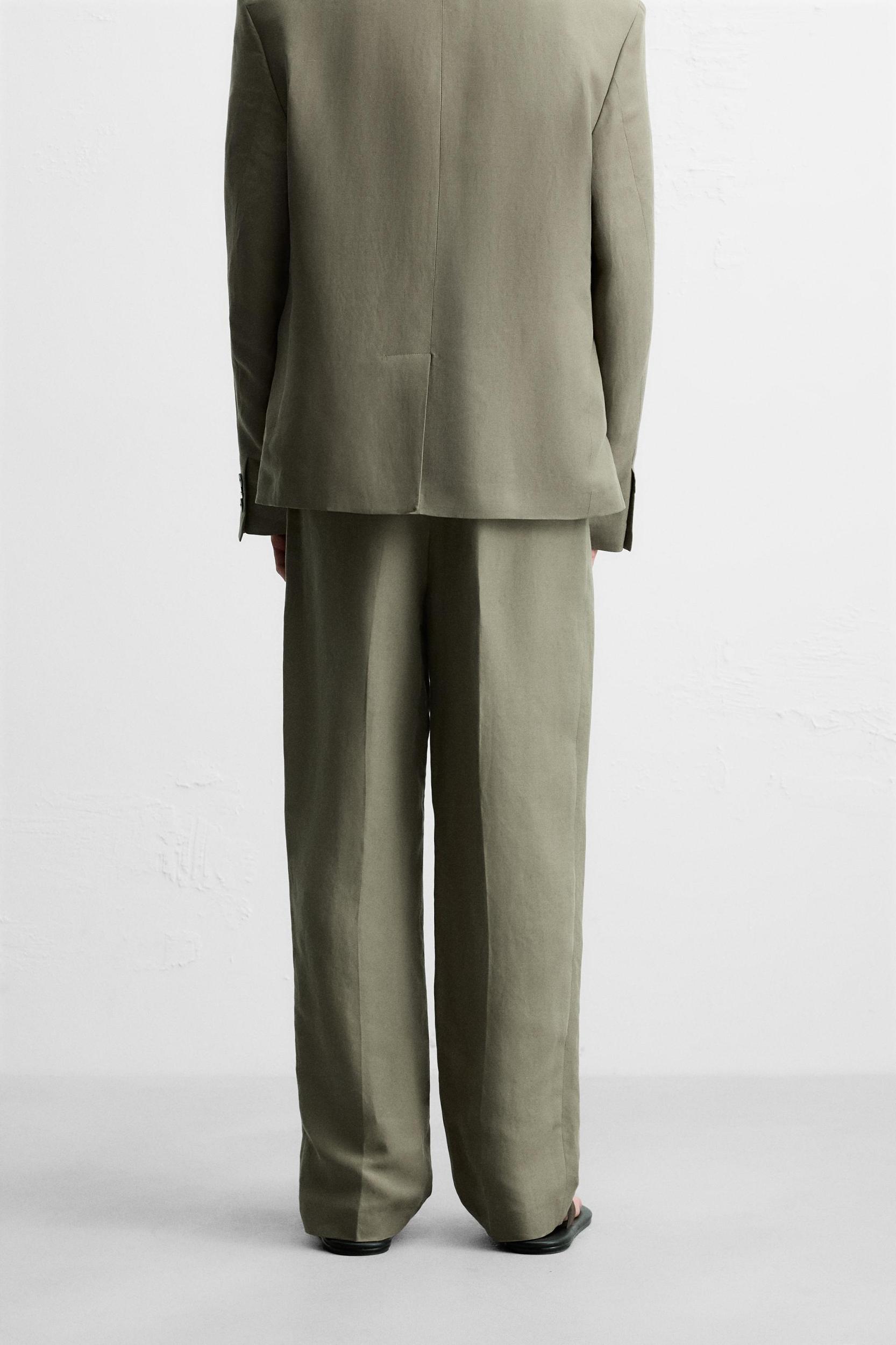 LYOCELL - LINEN SUIT PANTS Product Image