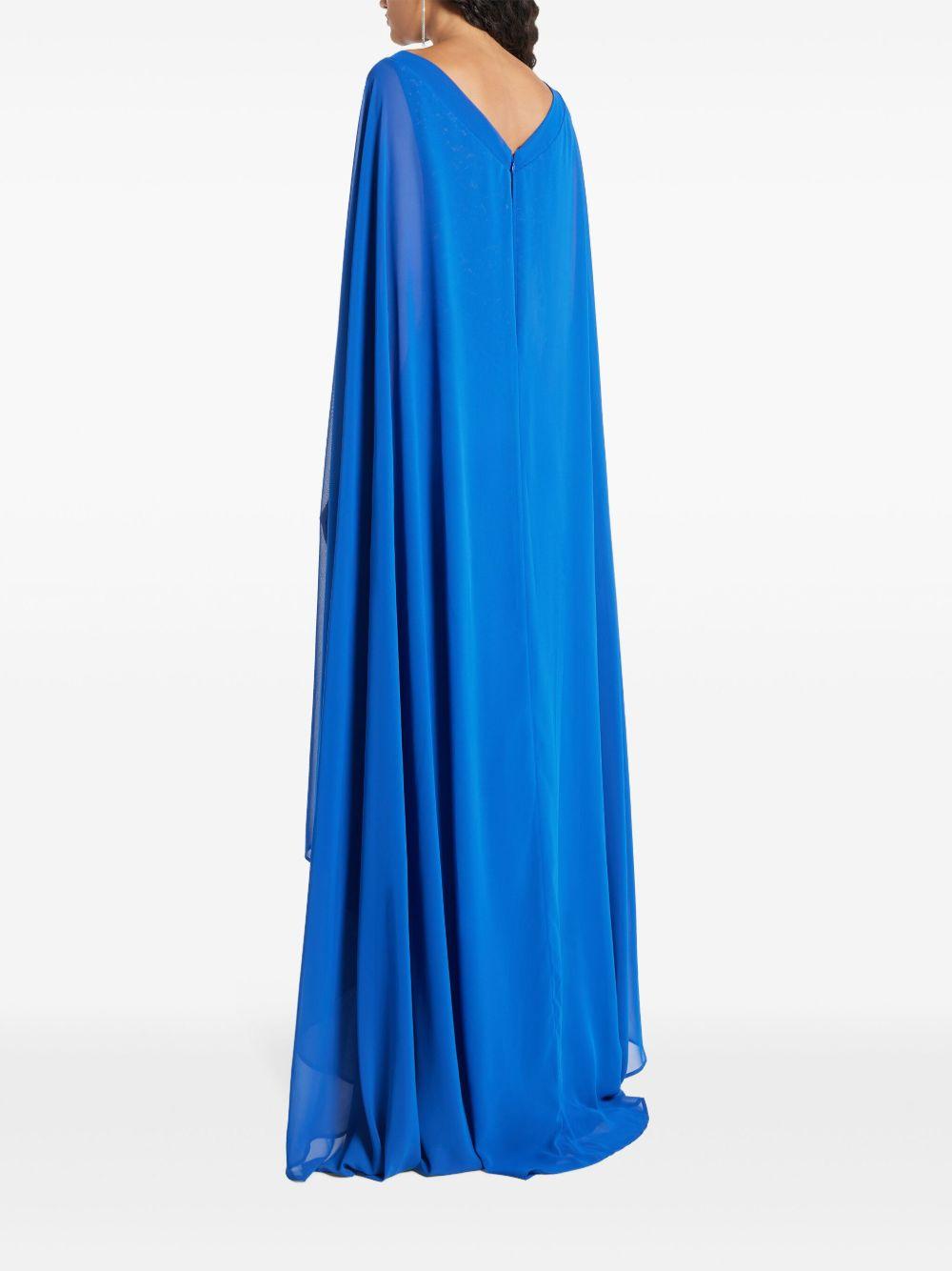 cape-design maxi dress Product Image