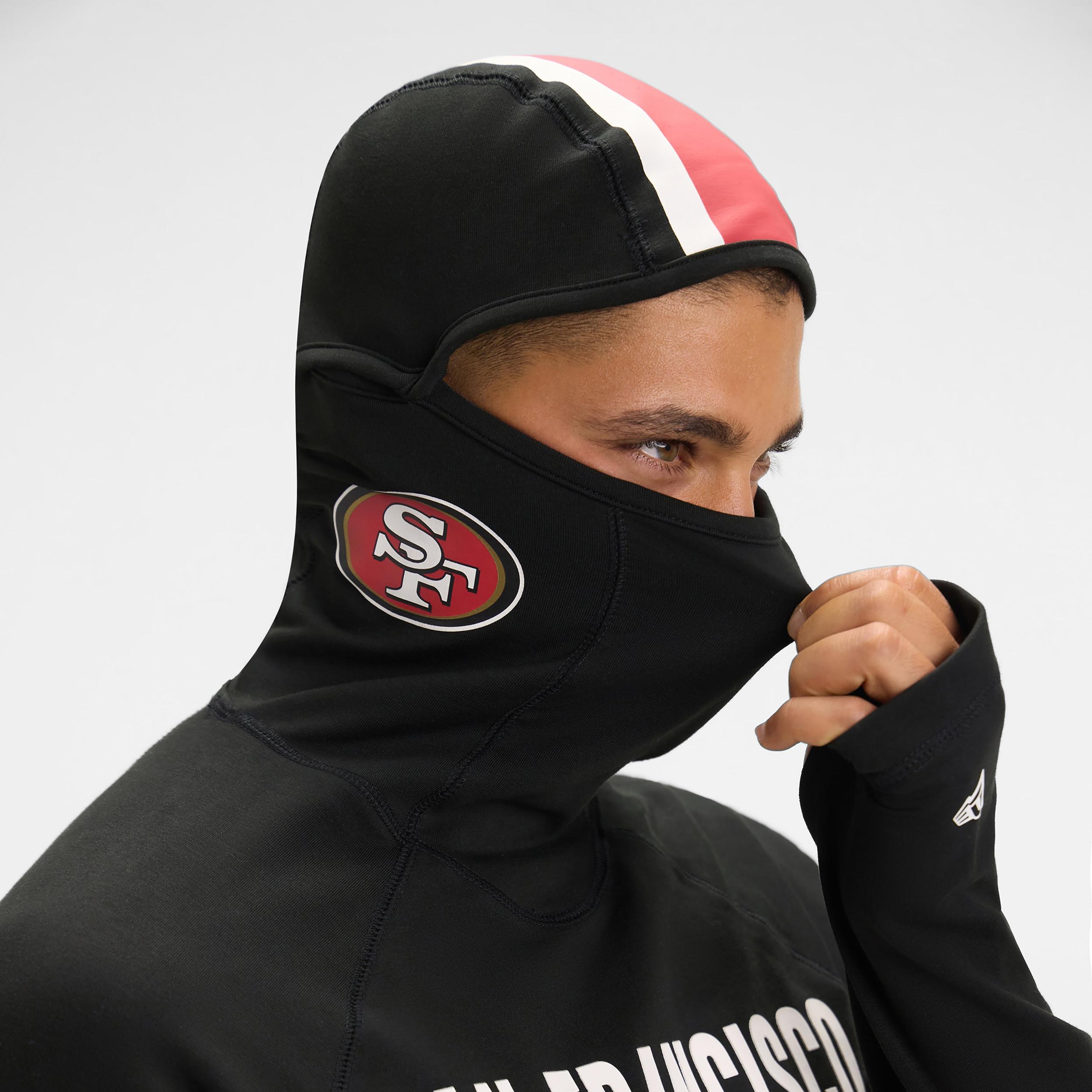 Kansas City Chiefs 2025 Functional Fandom Black Balaclava Hoodie Male Product Image