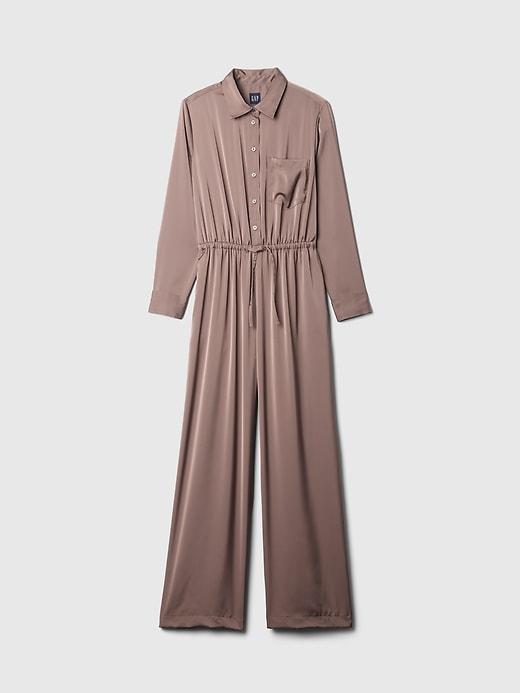 Recycled Satin Jumpsuit Product Image