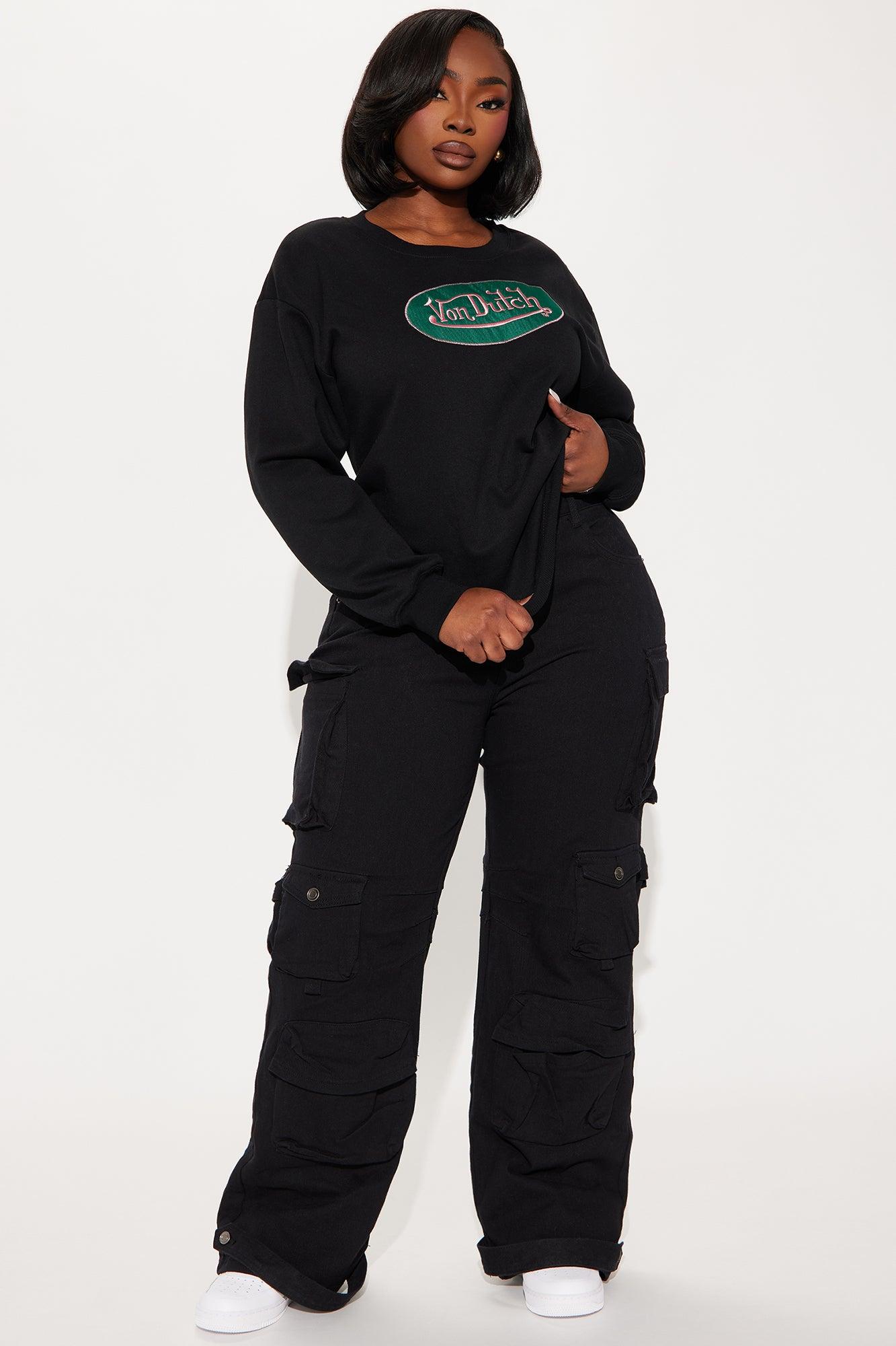 Von Dutch Patch Crewneck Sweatshirt - Black/combo Product Image