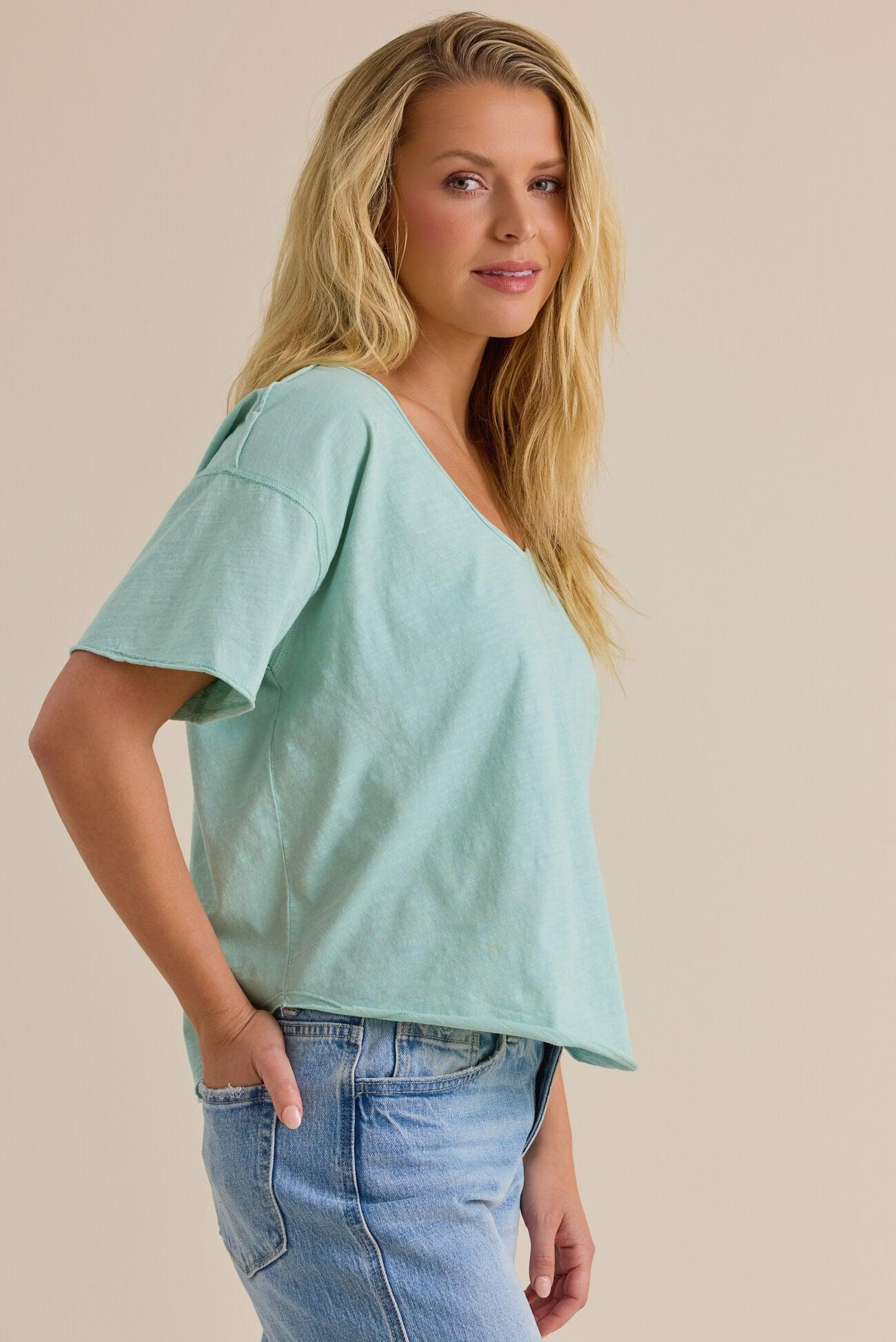 Hannah Slub Voop Tee Product Image