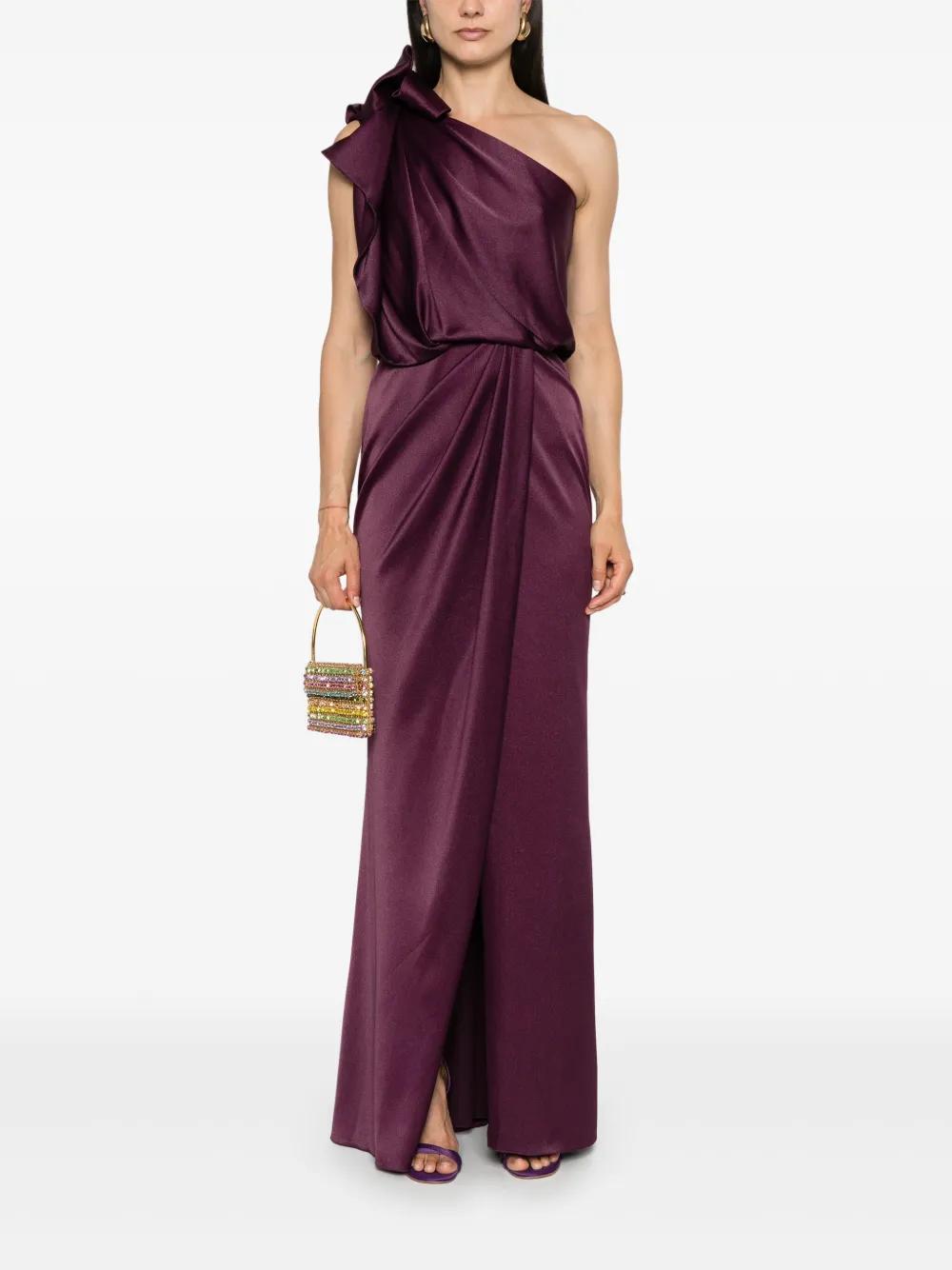 satin maxi dress Product Image