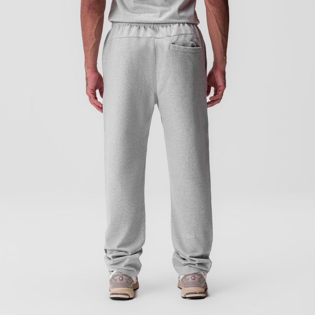 0840. Tech Essential™ Straight Leg Sweats - Heather Grey Product Image