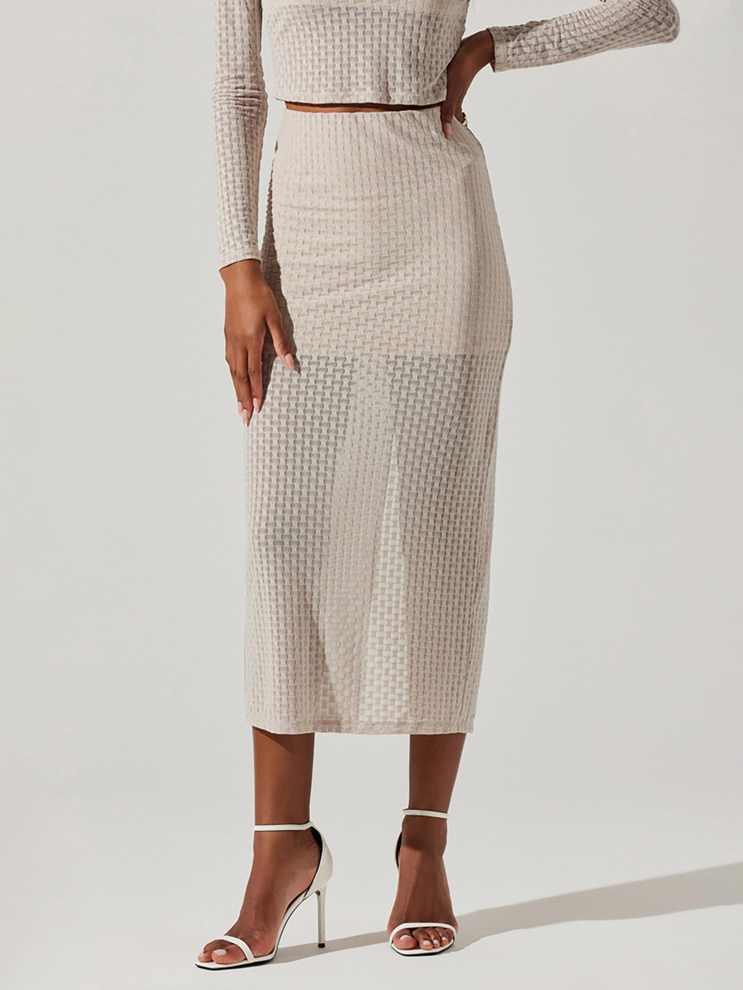 ASTR Midi Skirt Product Image
