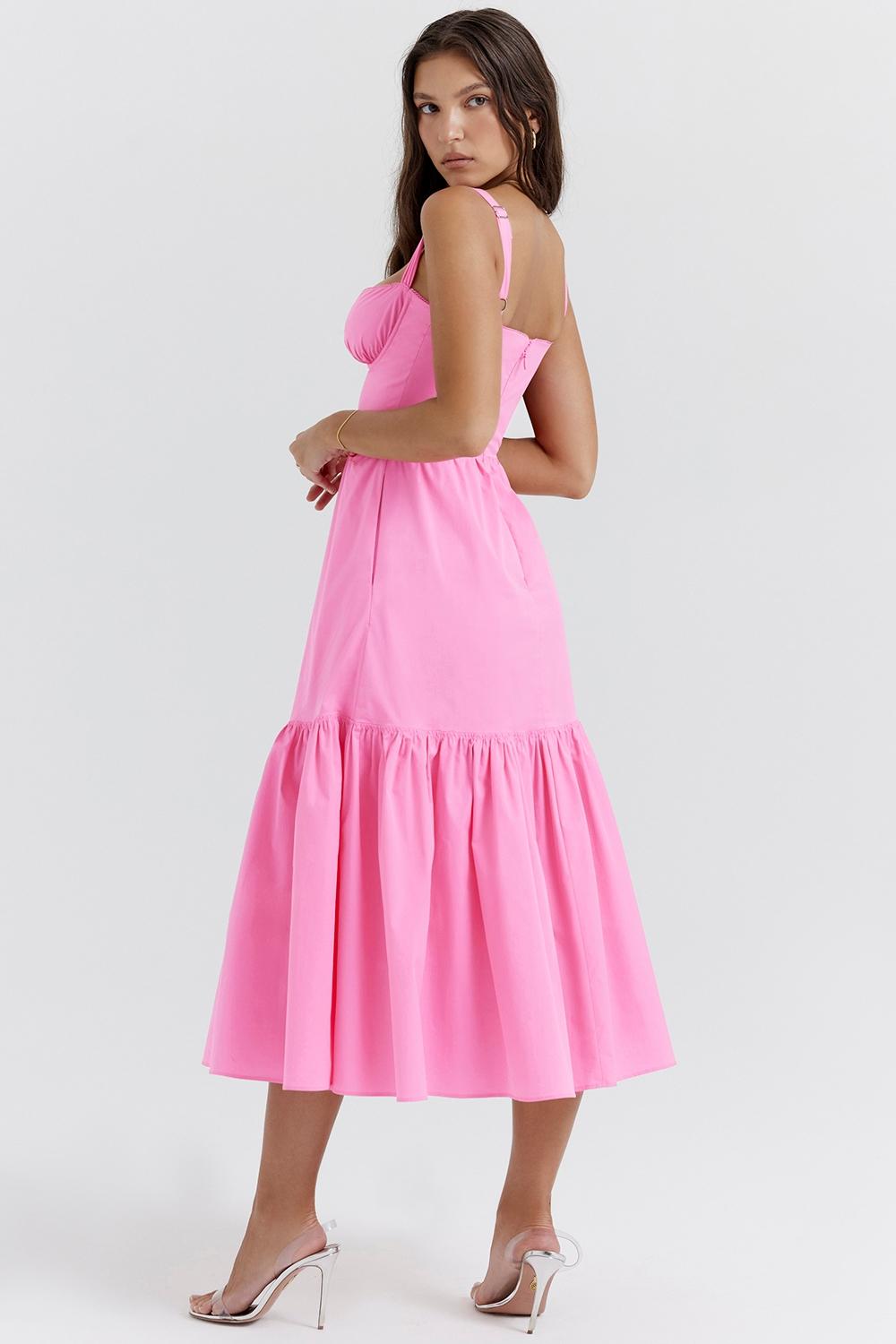 Elia  french pink midi sundress Product Image