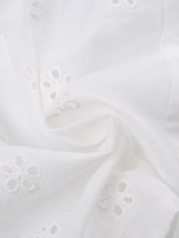 Tie Up Broderie Lace Bandeau Top Product Image