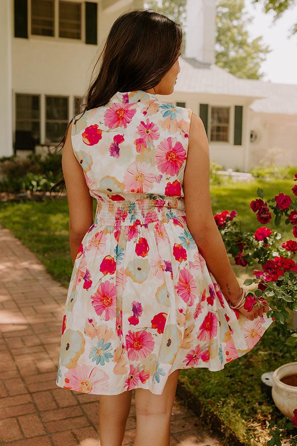 Sunkissed Reverie Floral Mini Dress Product Image