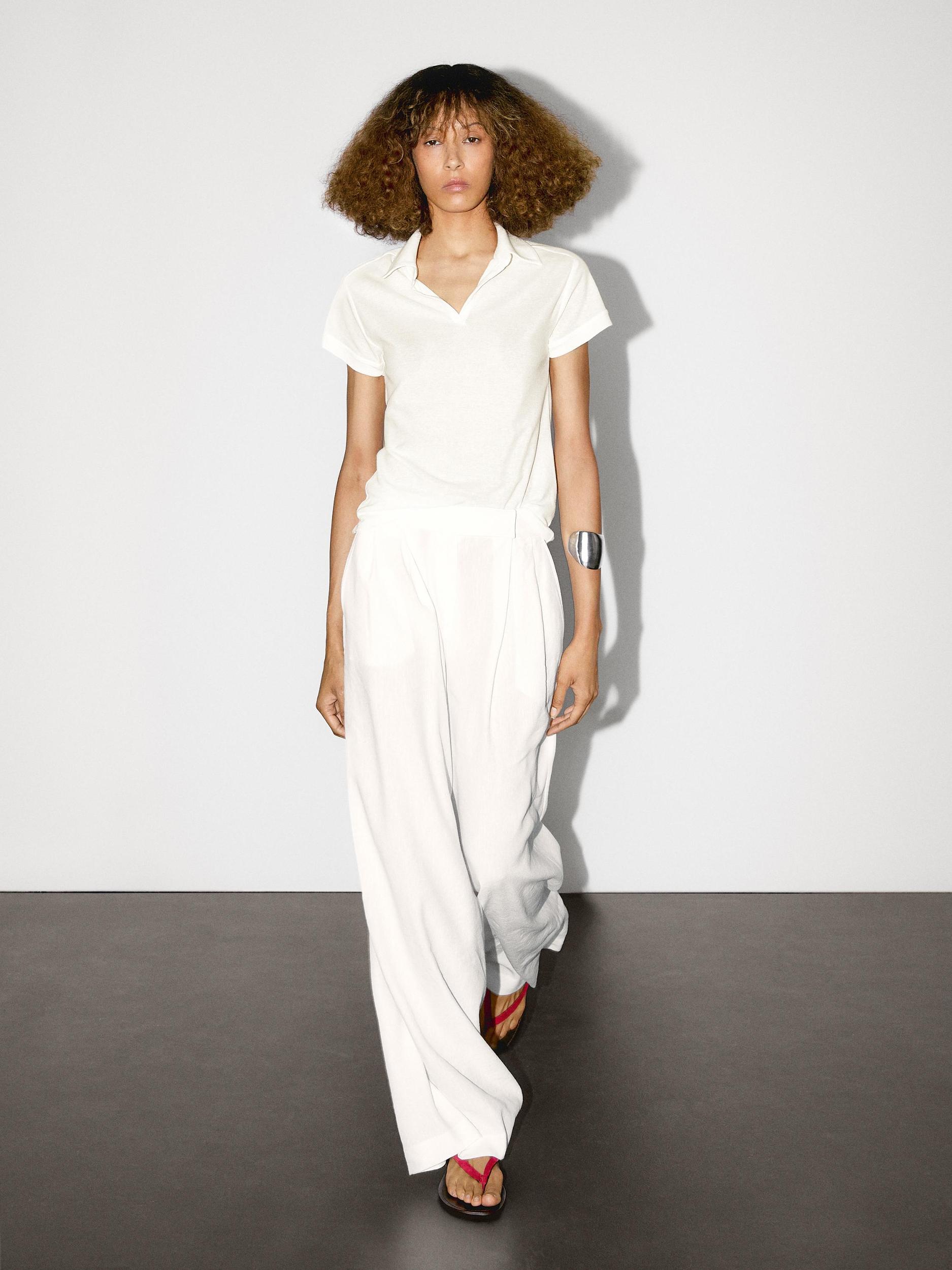 100% cotton short sleeve polo shirt Product Image