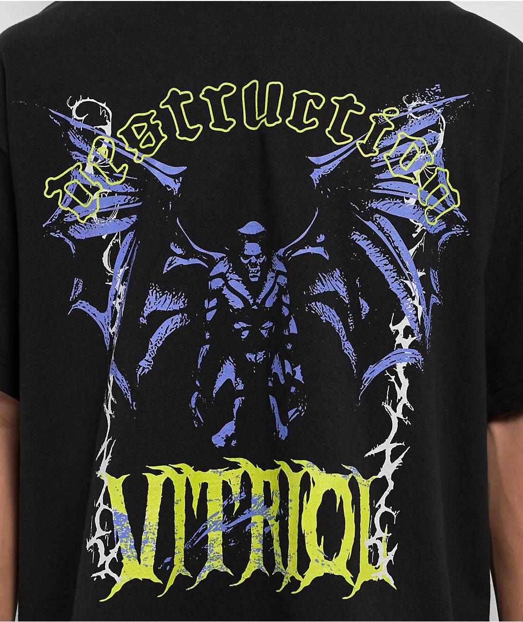 Vitriol Destruction Black T-Shirt Product Image