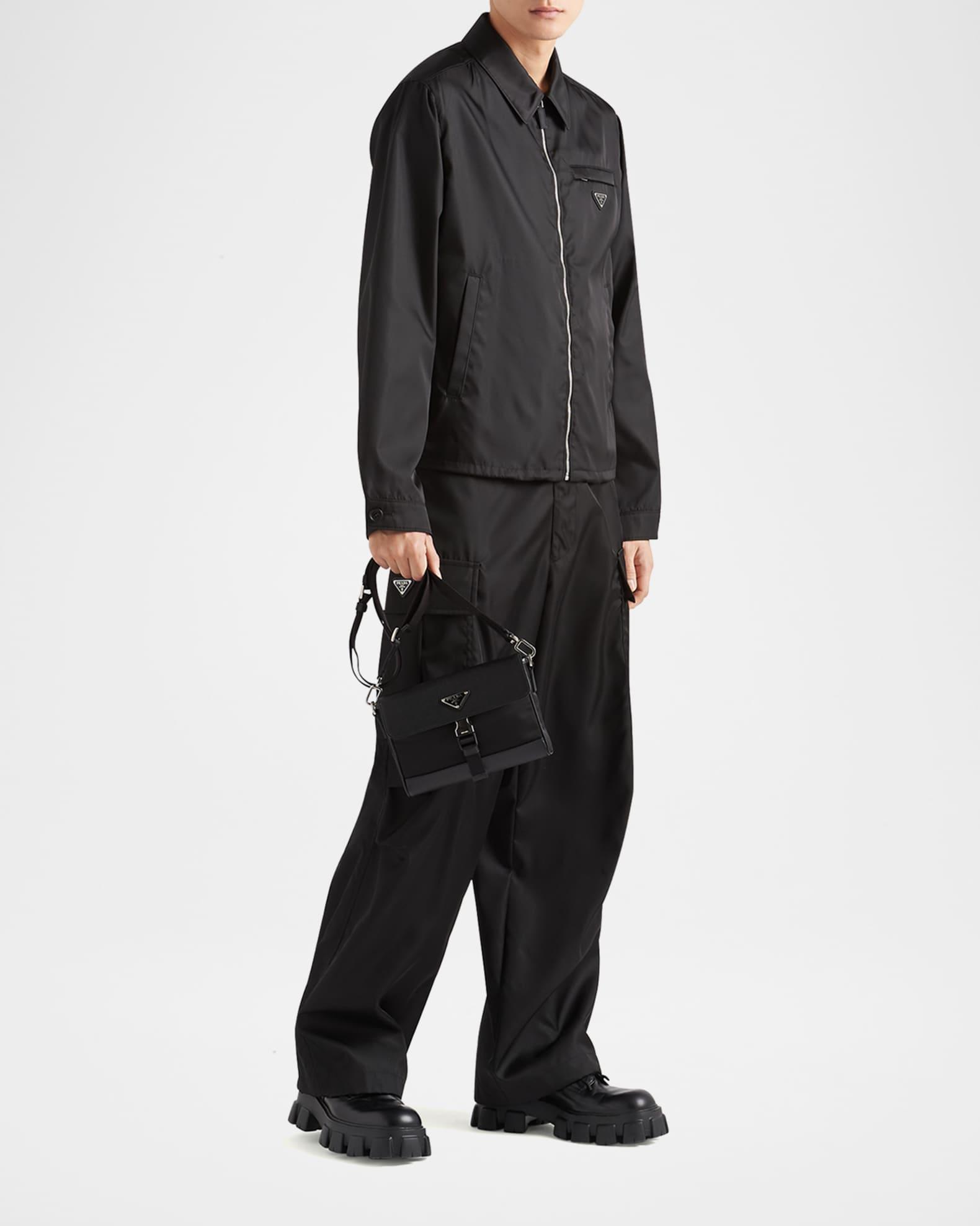 Men's Re-Nylon Blouson Logo Jacket Product Image