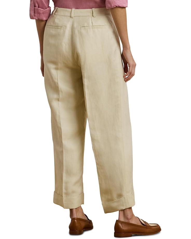 Stretch Chino Wide-Leg Cropped Pants Product Image