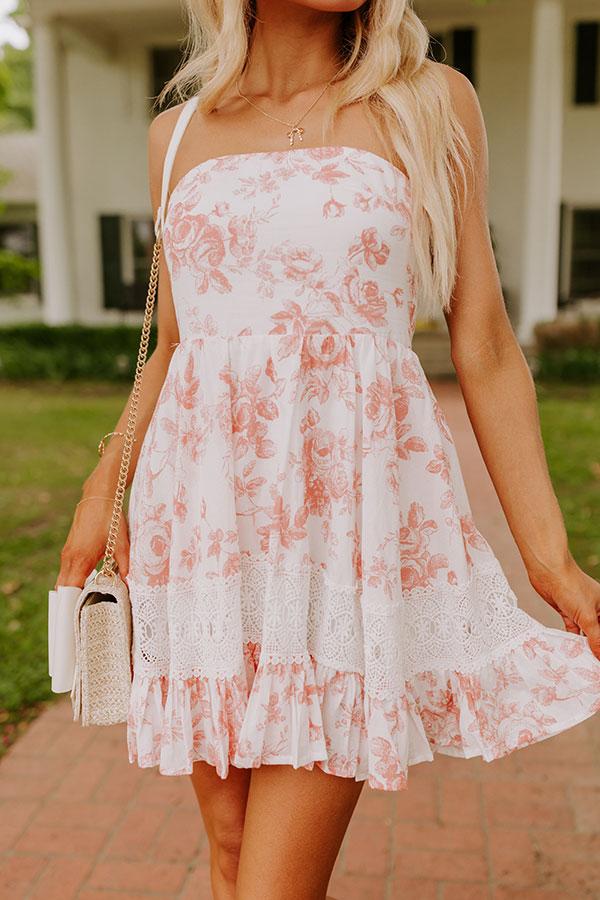 Rose Garden Meetup Mini Dress Product Image