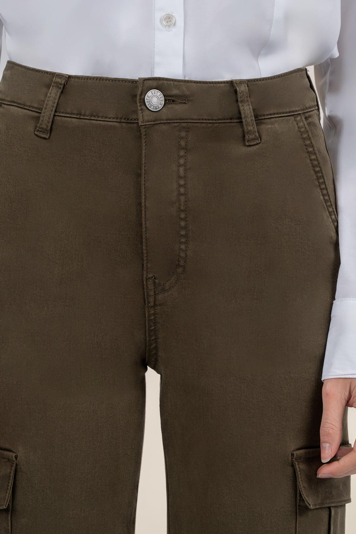 Miller High Rise Wide Leg - Olive Product Image