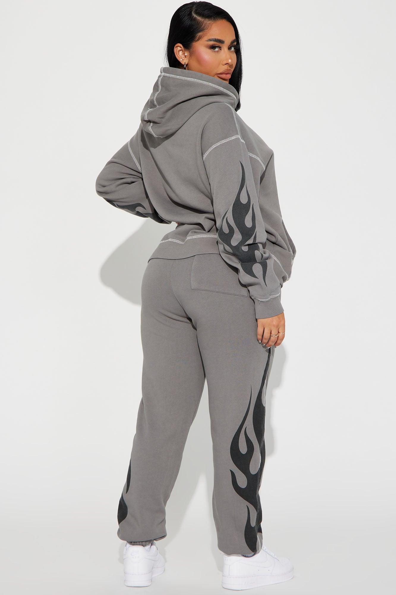 Legend Life Sweatsuit  - Grey Product Image