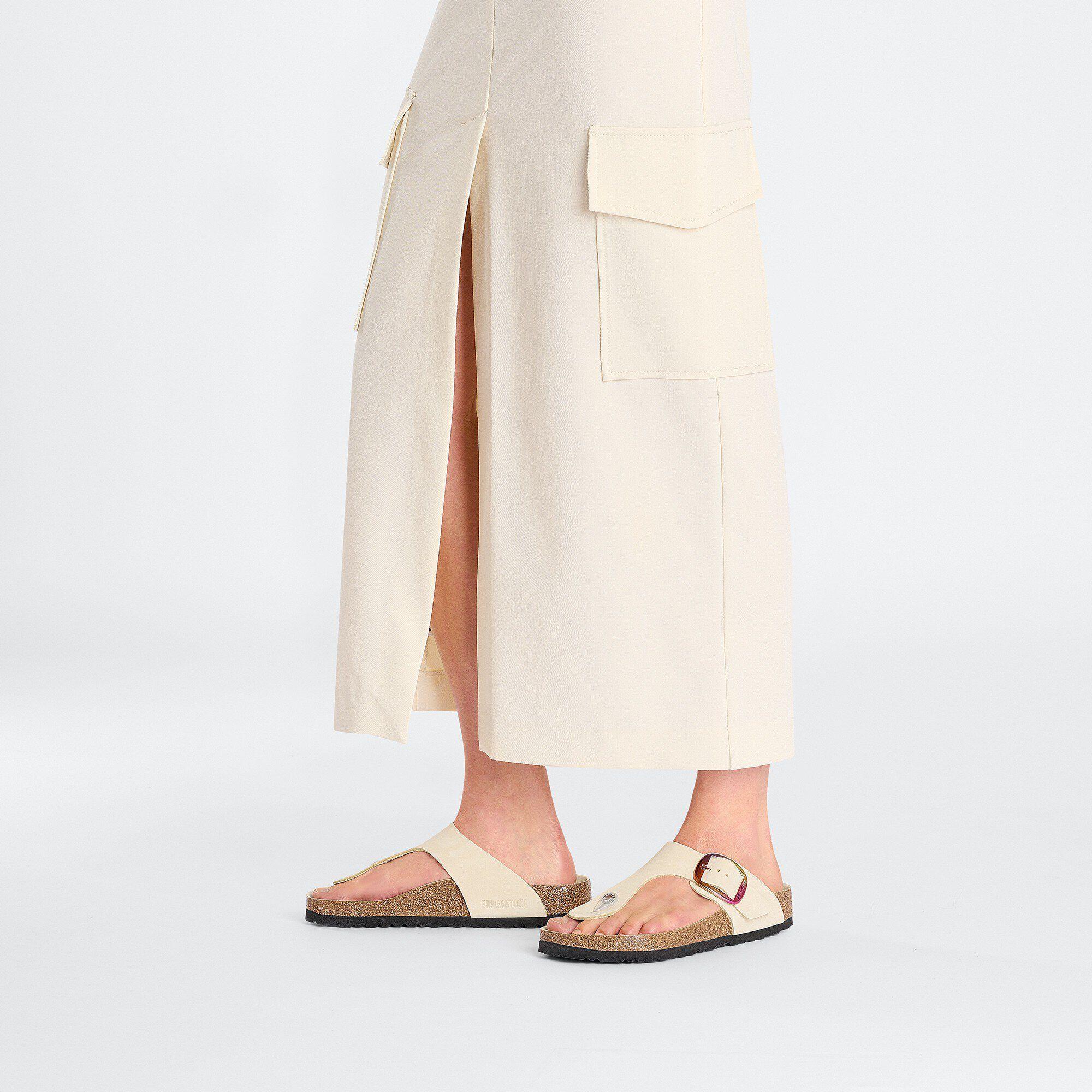 Gizeh Big Buckle Natural Leather Nubuck Product Image