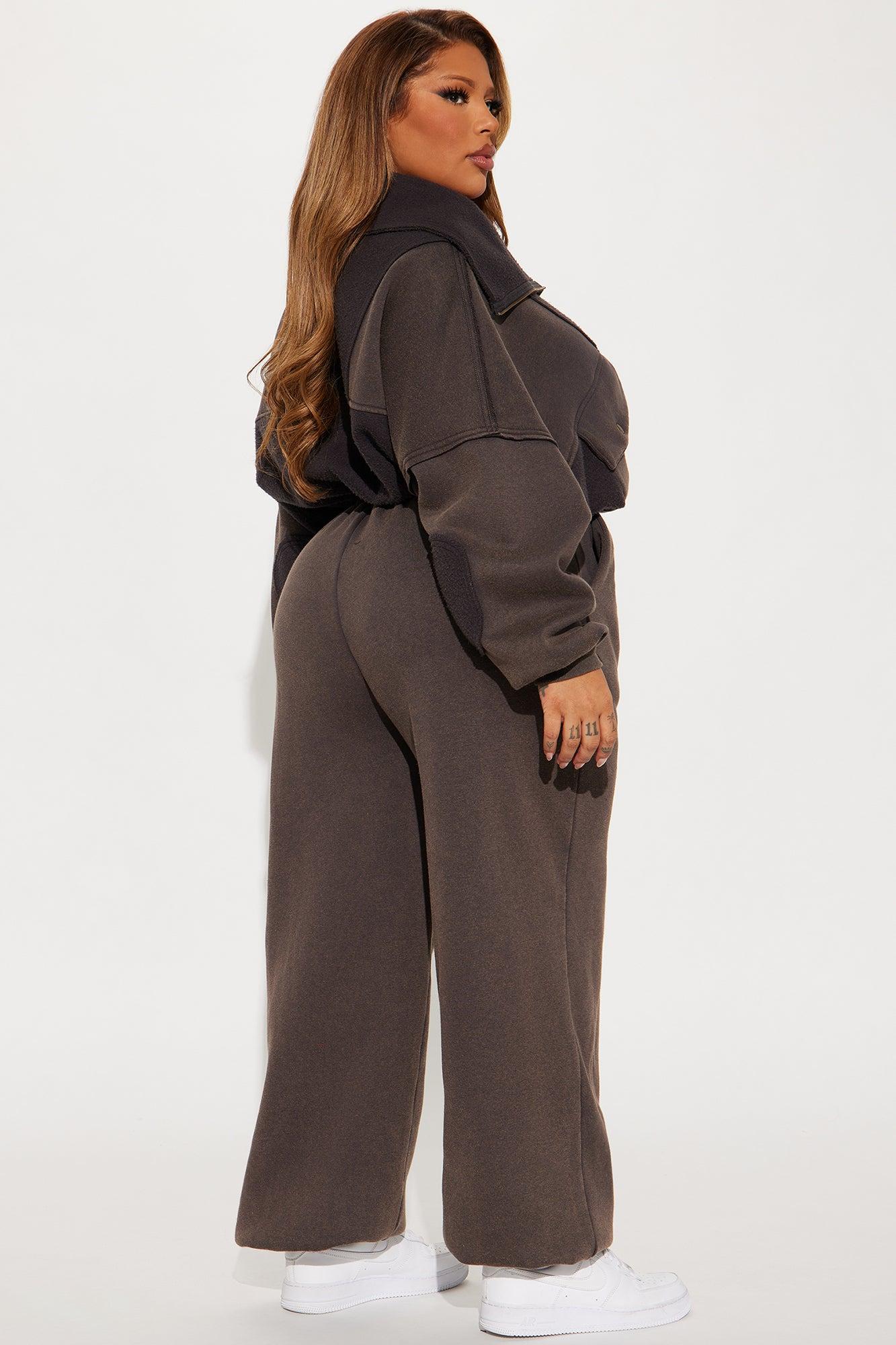 My Turn Jumpsuit - Charcoal Product Image