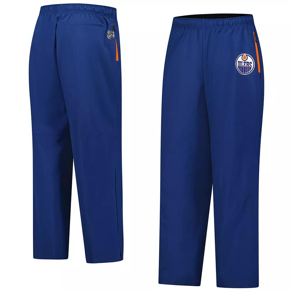 Women's Fanatics  Royal Edmonton Oilers Rink Pants, Size: Small, Oil Blue Product Image