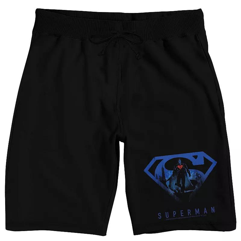 Men's Superman Classic Logo Pajama Shorts,  Product Image