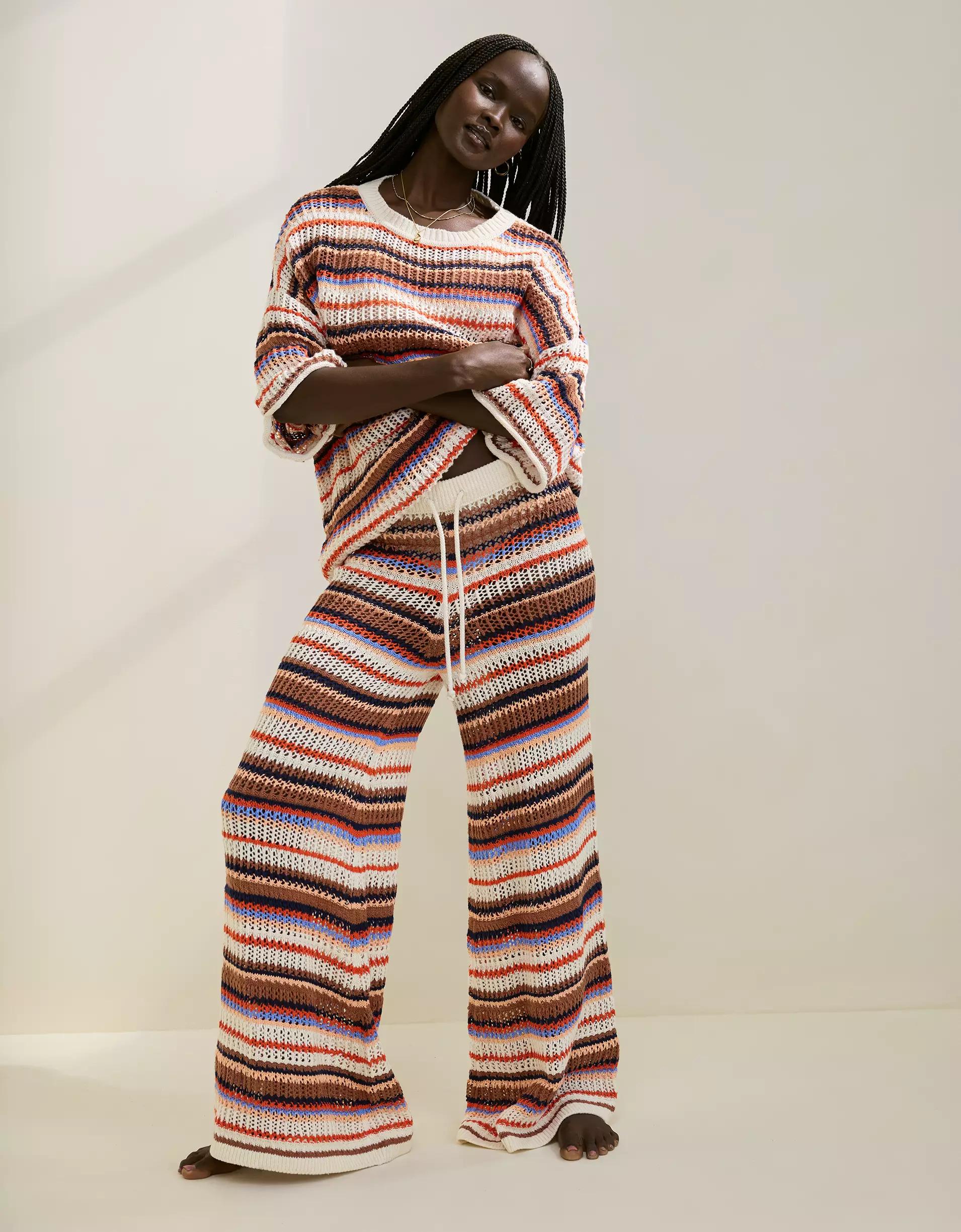 Aerie Crochet Party Pant Product Image