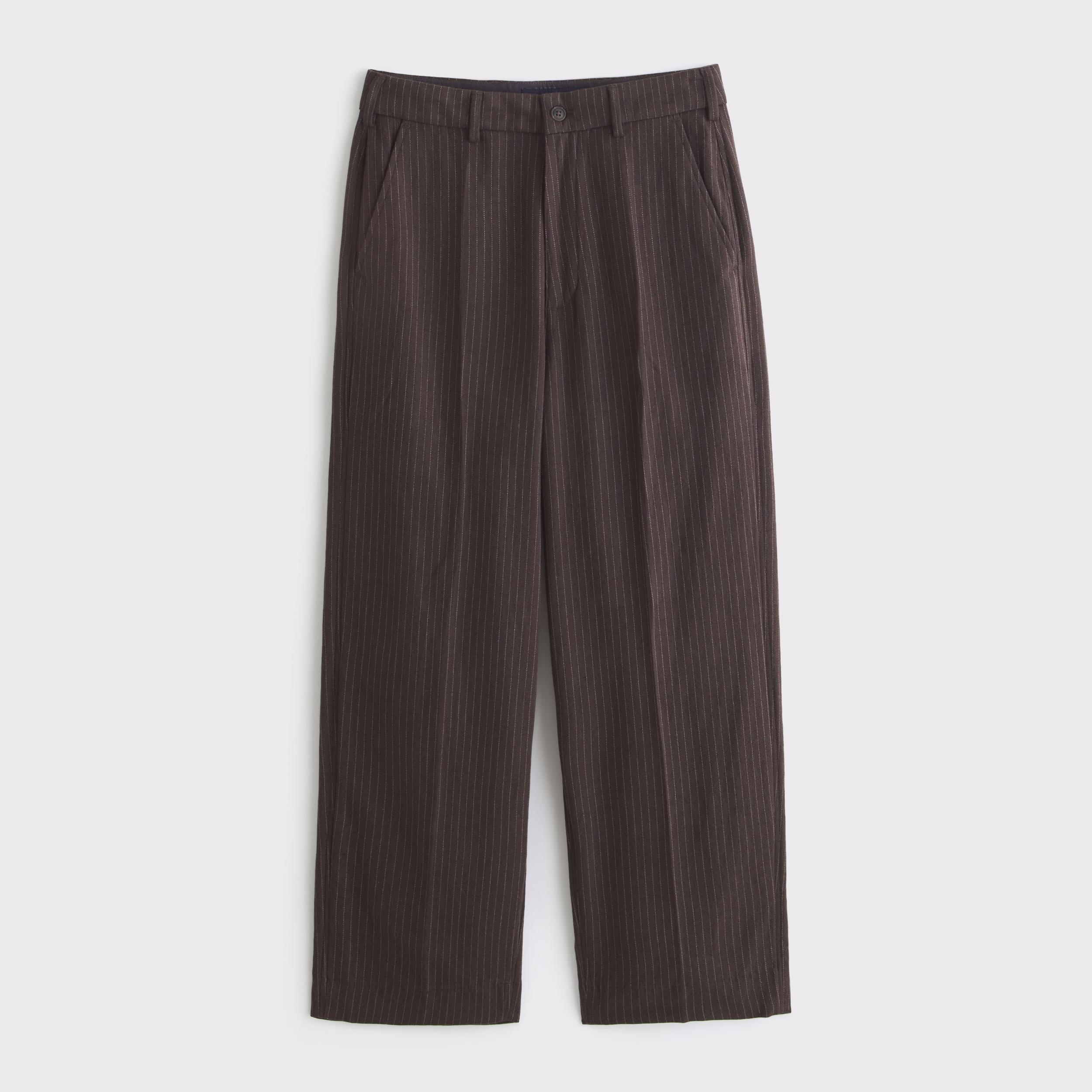 Baggy Tailored Linen-Blend Trouser Product Image