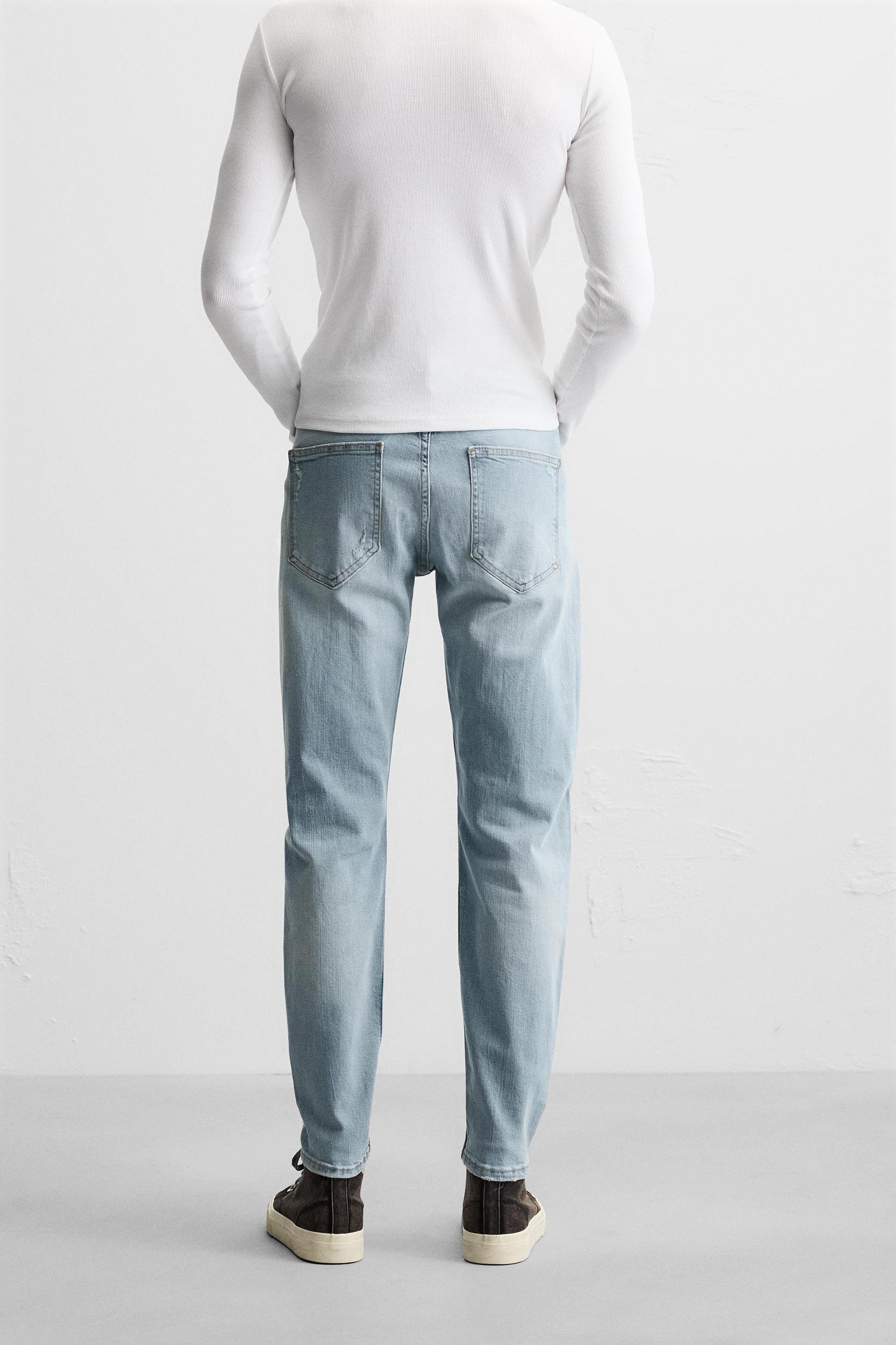 RIPPED SKINNY JEANS Product Image