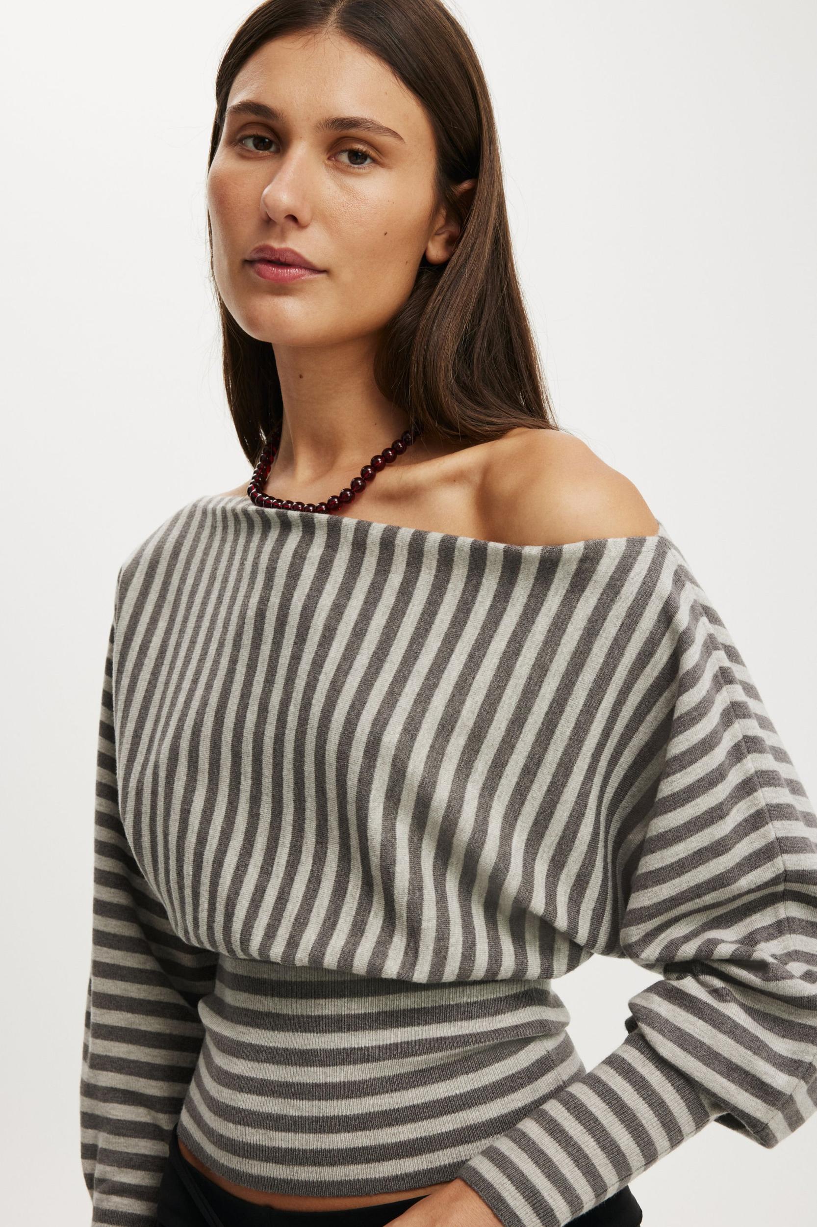 Everfine Ls Batwing Knit Product Image