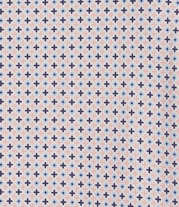 Hart Schaffner Marx The Mr. Classic Collection HartSoft Short Sleeve Micro Floral Polo Shirt Product Image