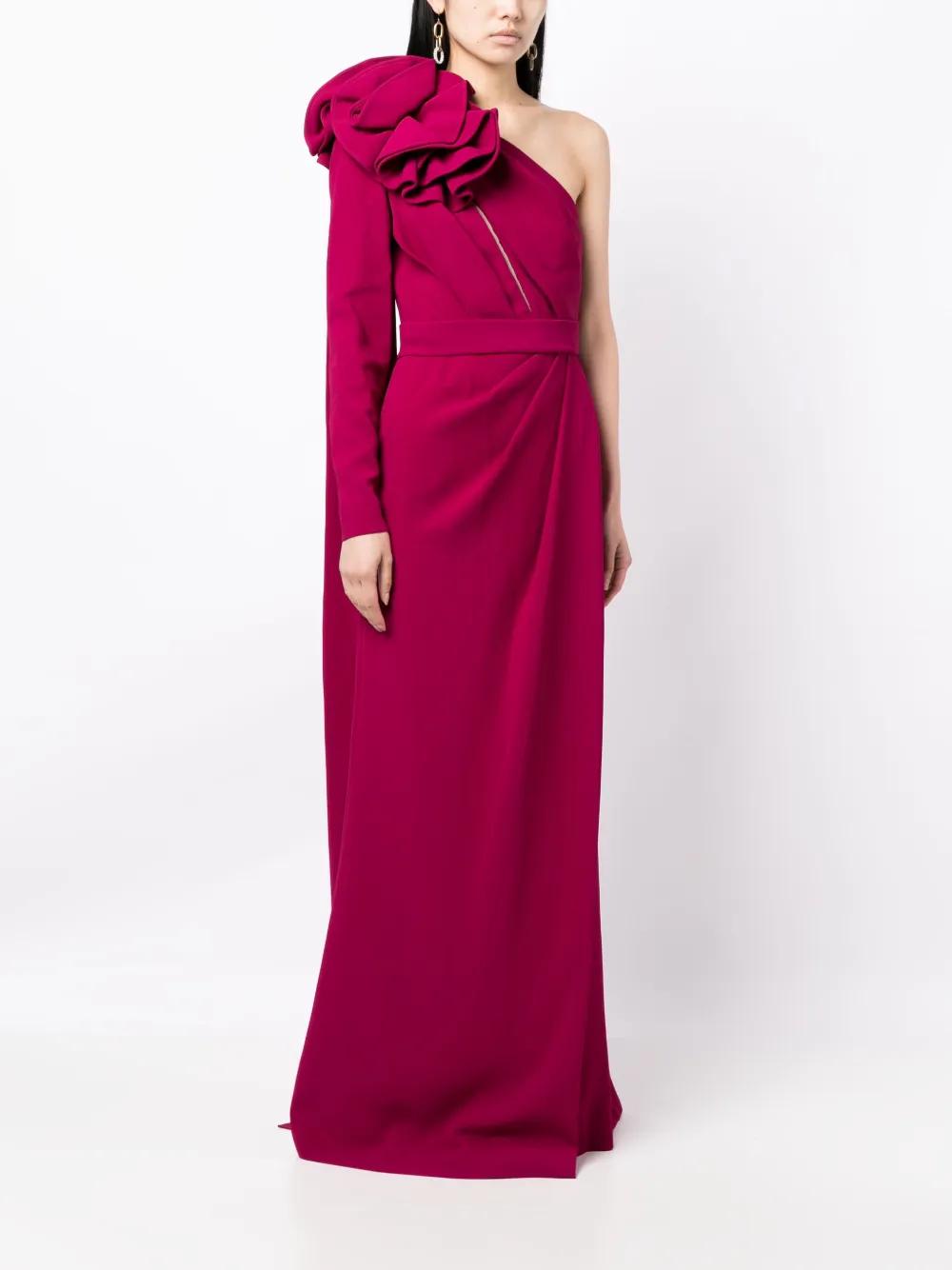 Cady flower-detailing dress  Product Image