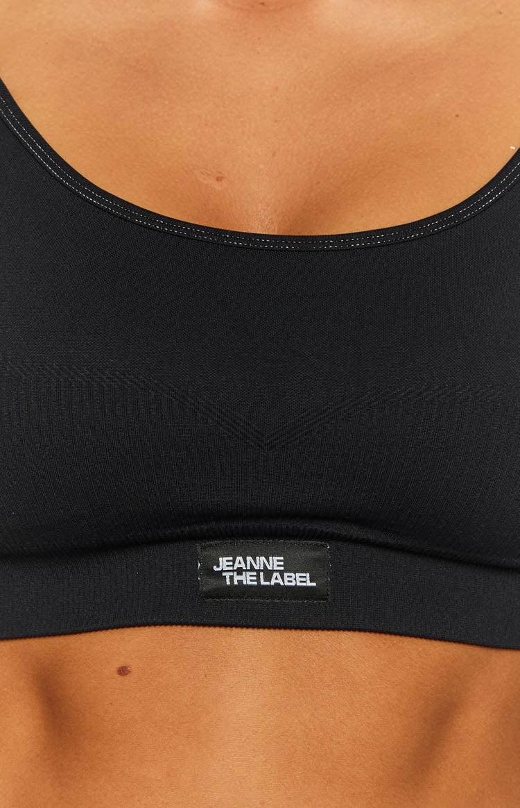 Jeanne The Label Black Ballet Crop Top Product Image