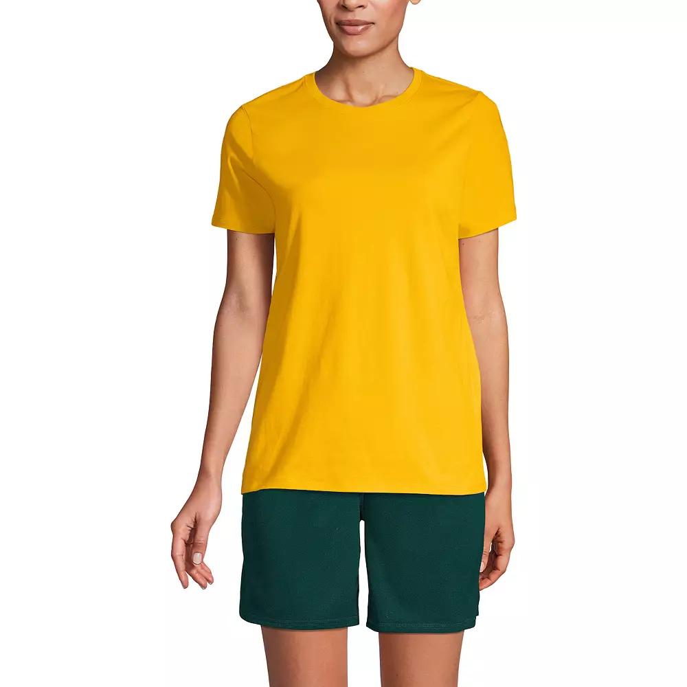 Women's Lands' End Short Sleeve Essential Tee,  Product Image