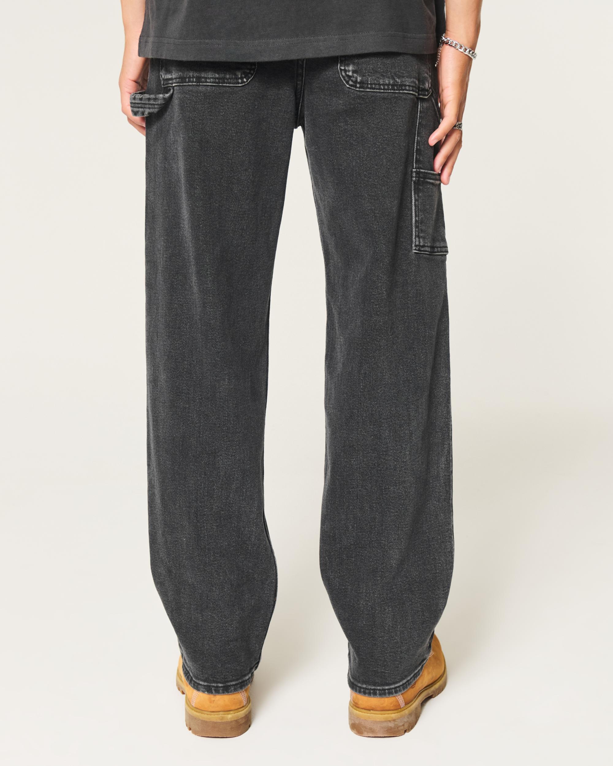 Medium Wash Baggy Jeans Product Image