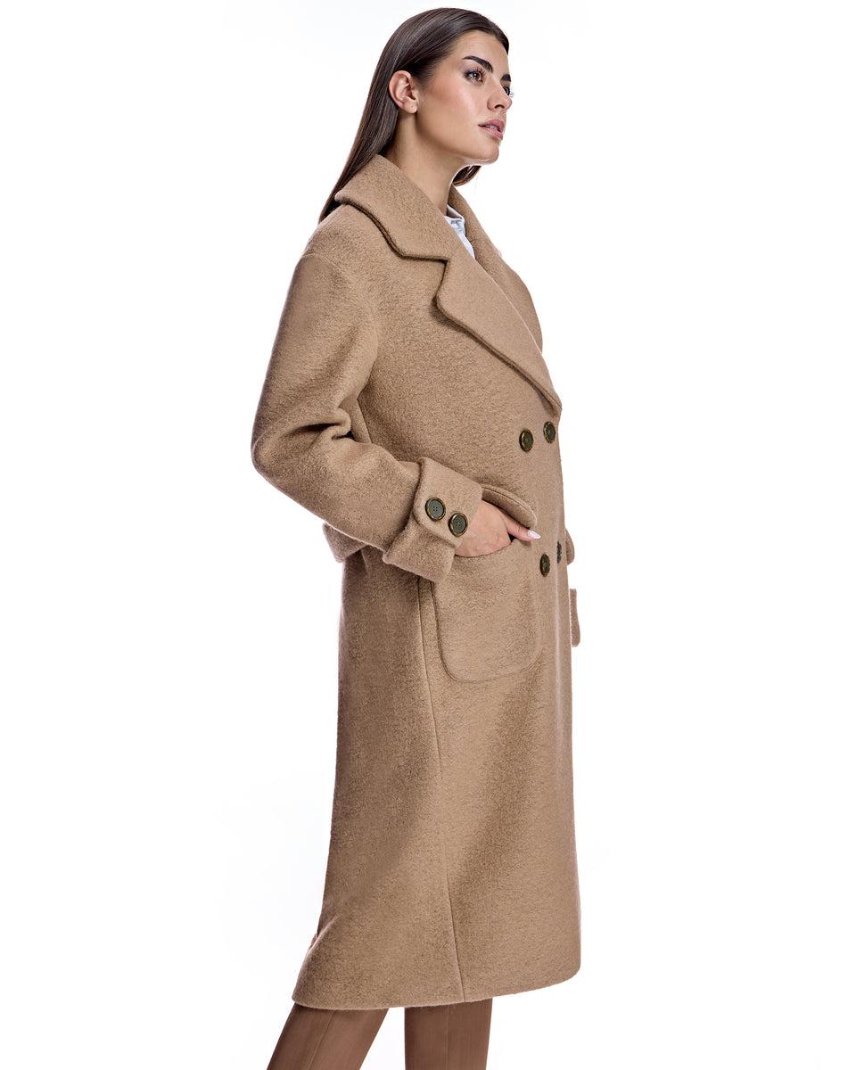 Double Breasted Wool Coat-Maximilian Product Image