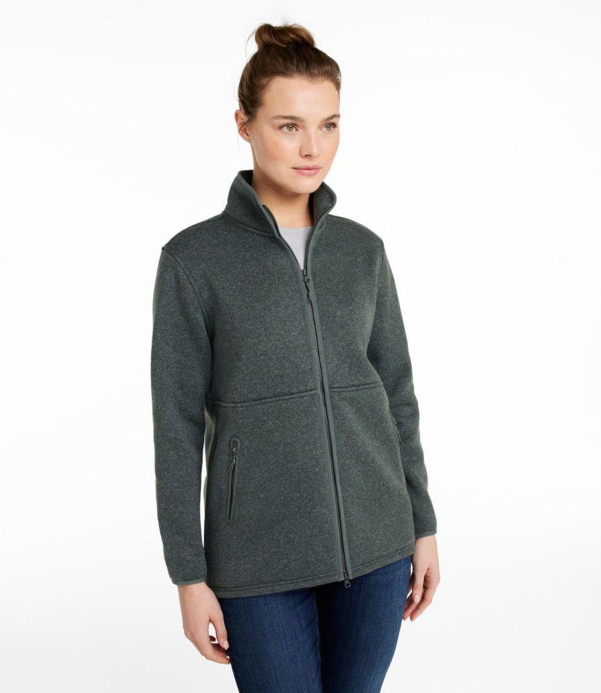 Women's Bean's Sweater Fleece Full-Zip Coat Product Image