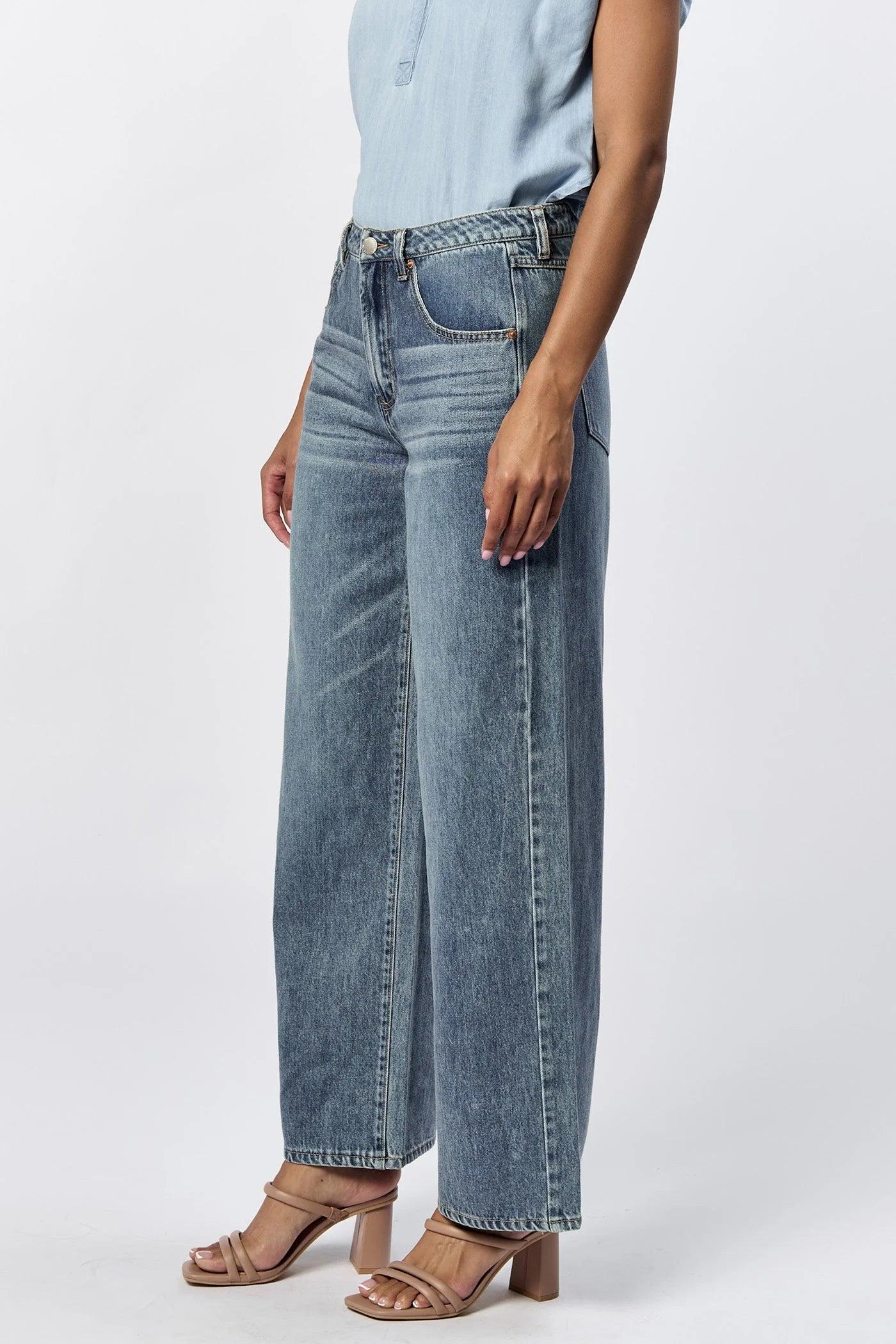 Elly High Rise Baggy Fit Jeans Product Image