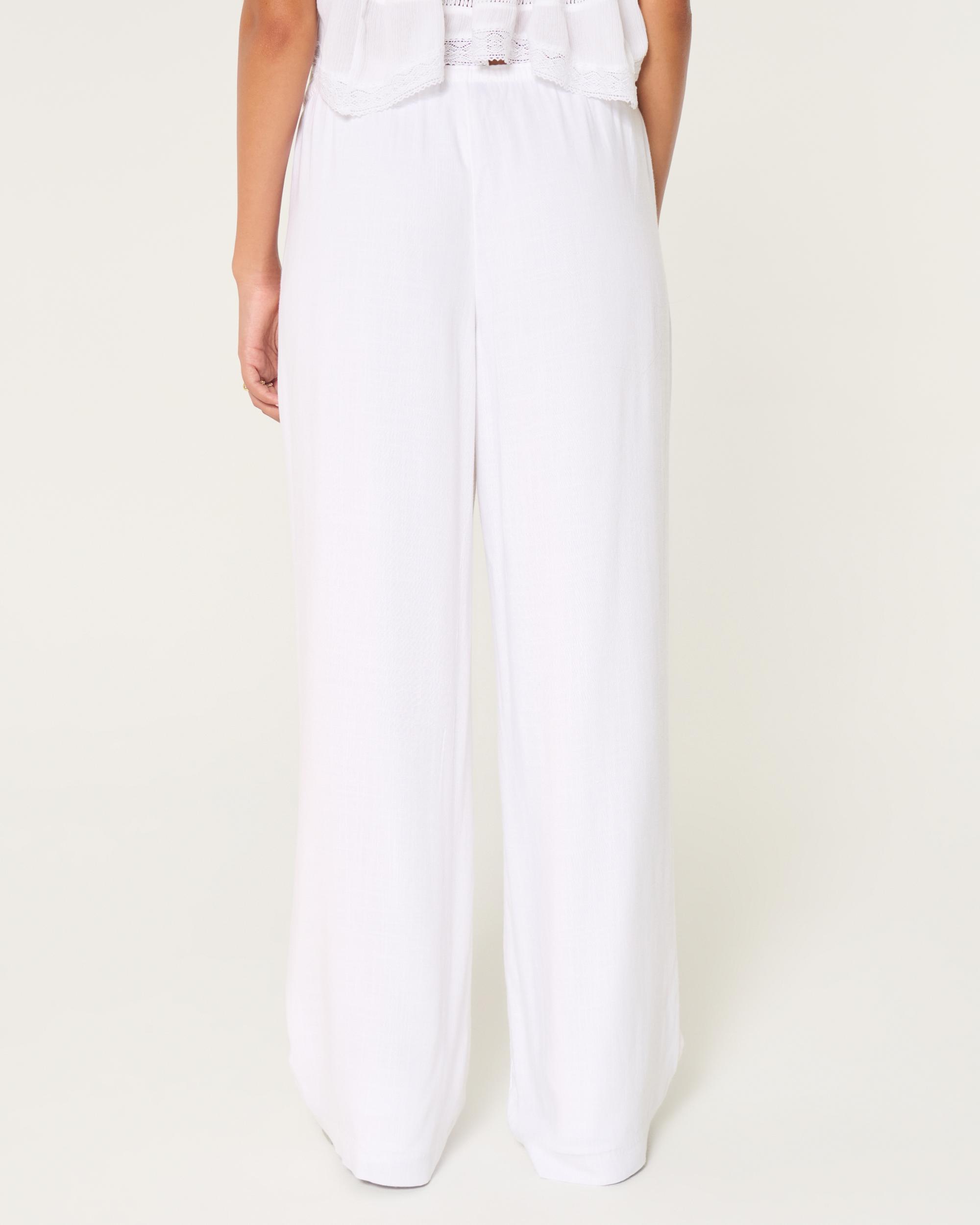 Hollister Ella Pull-On Wide-Leg Pants Product Image
