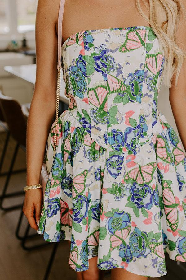 Butterfly Feels Floral Mini Dress Product Image