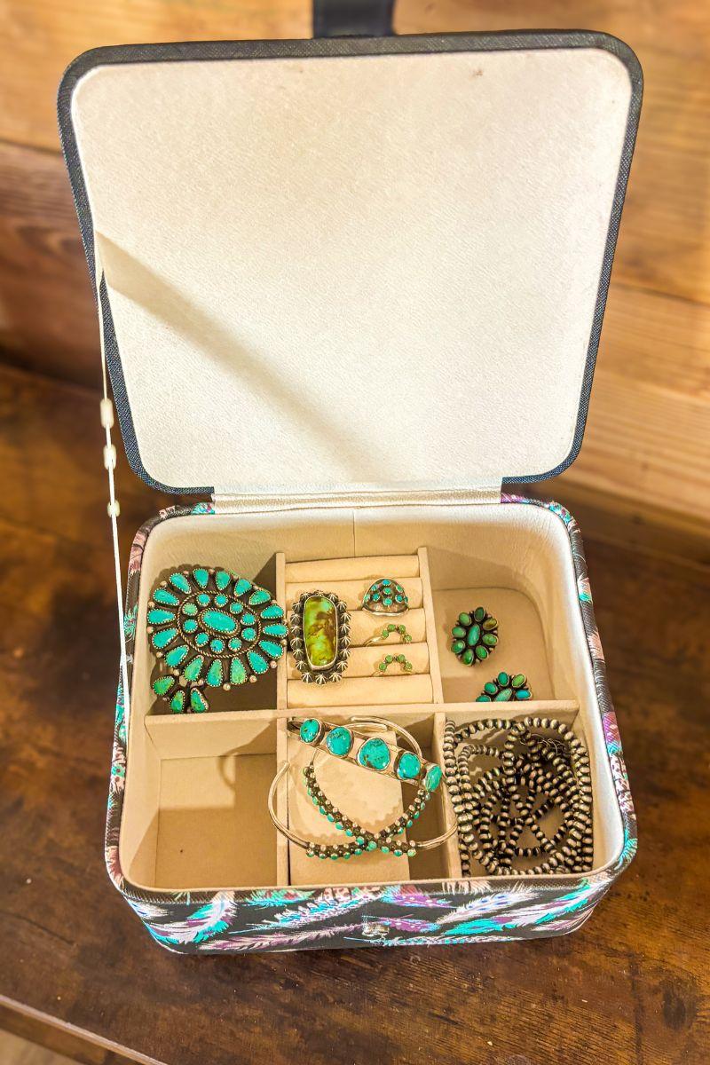 Sterling Kreek Feather Rain Jewelry Box Product Image