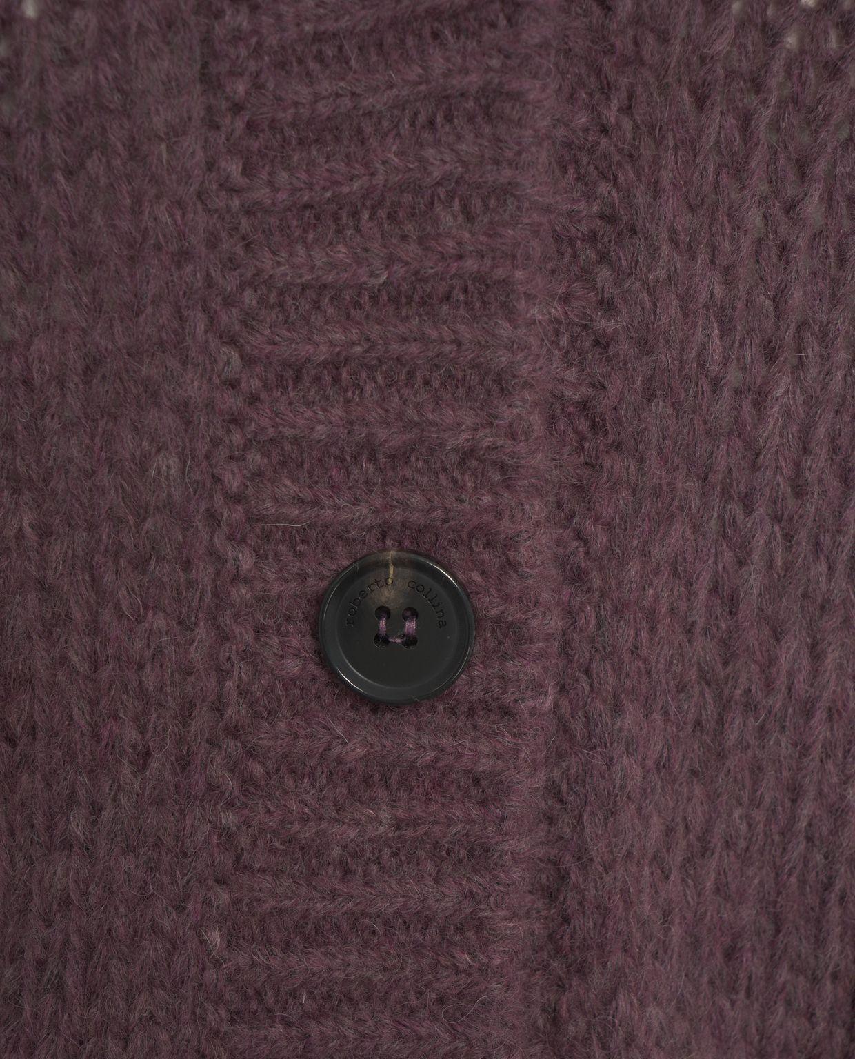Knit cardigan with V-neck Product Image