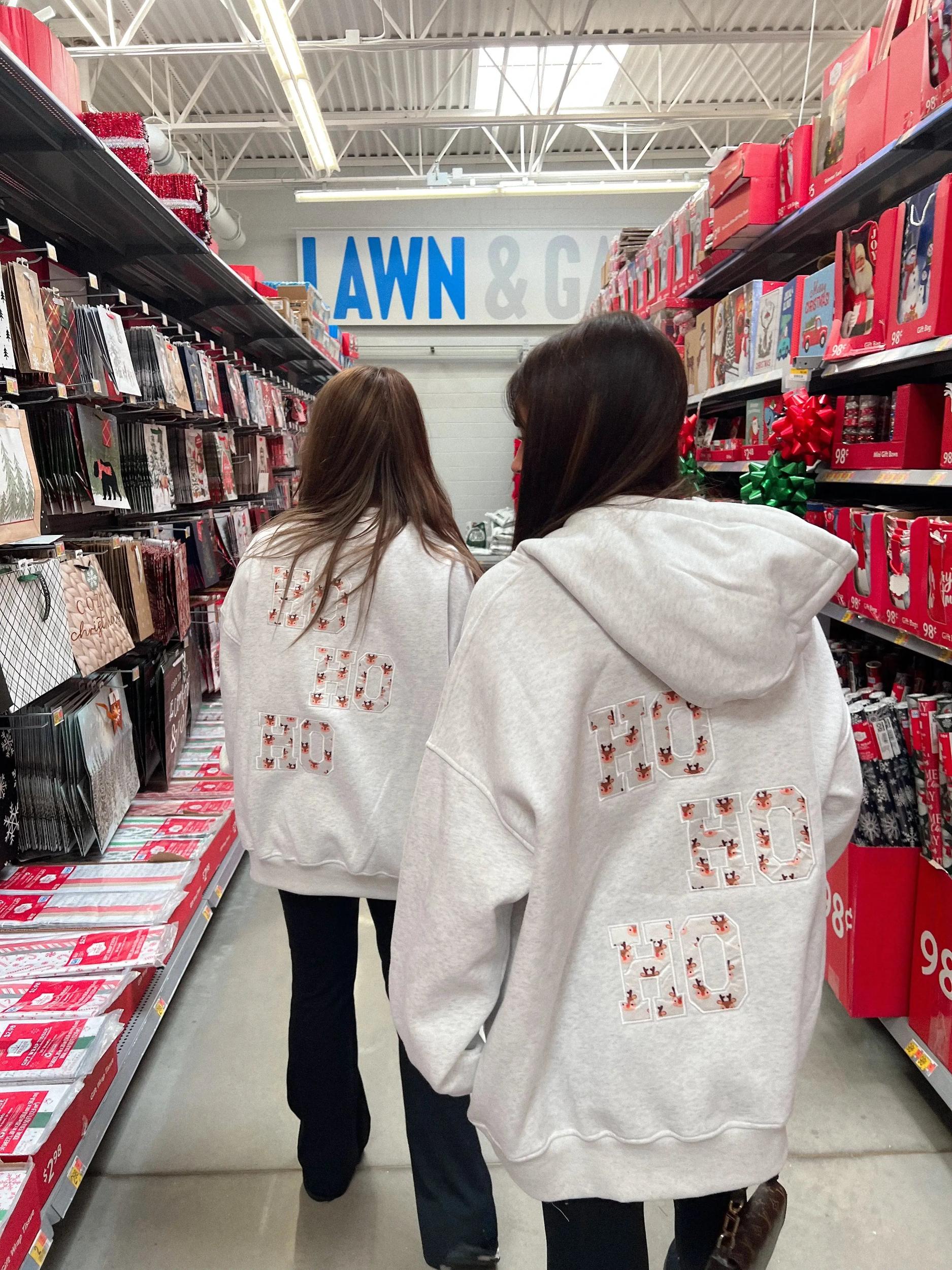 Cappuccino Reindeer Sweatshirt Product Image