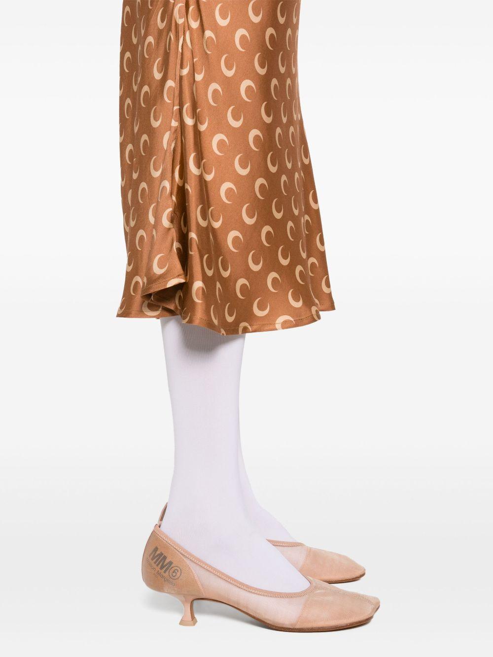 Crescent-Moon-print skirt Product Image