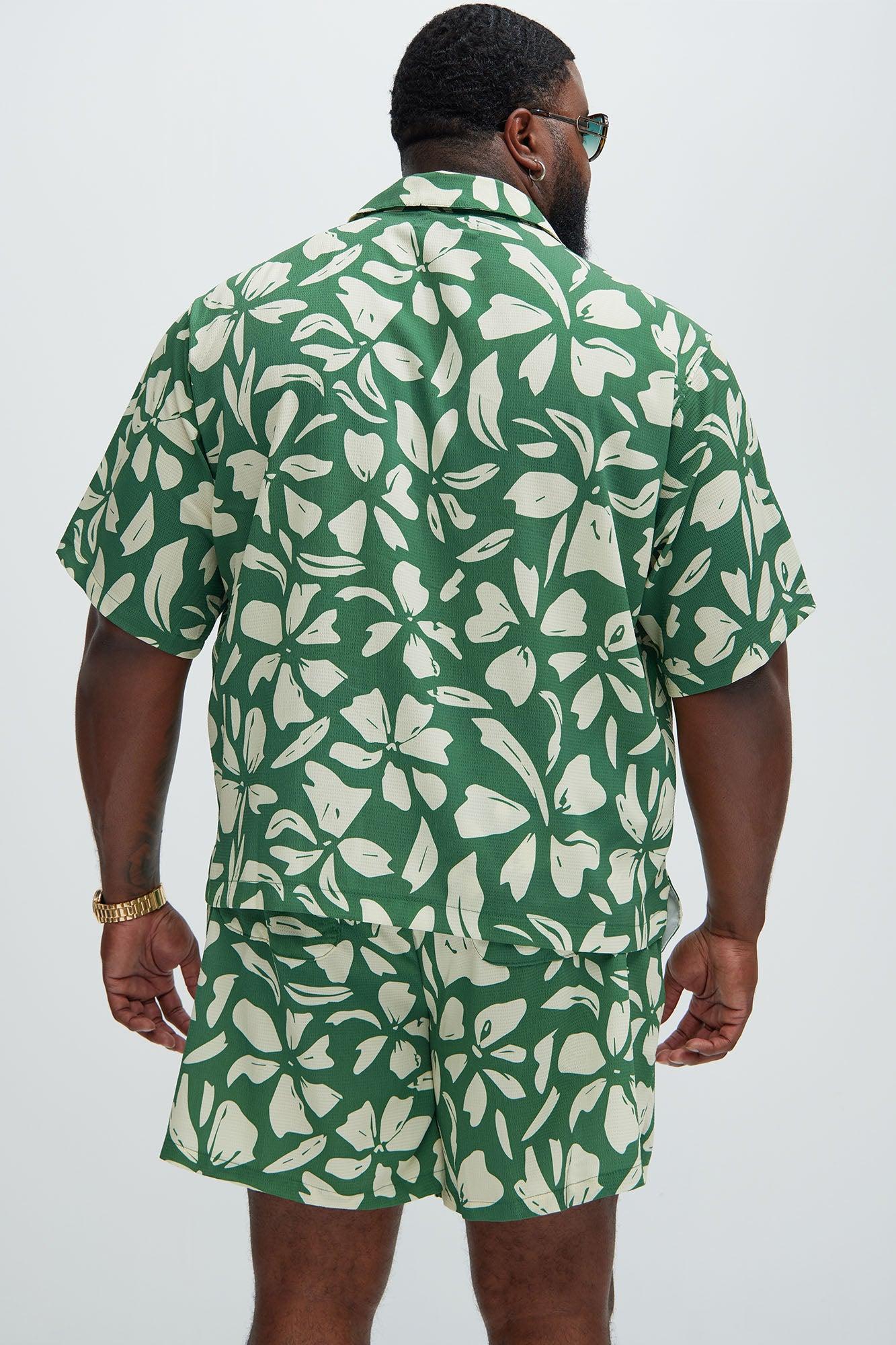 Hala Textured Shirt - Green Product Image