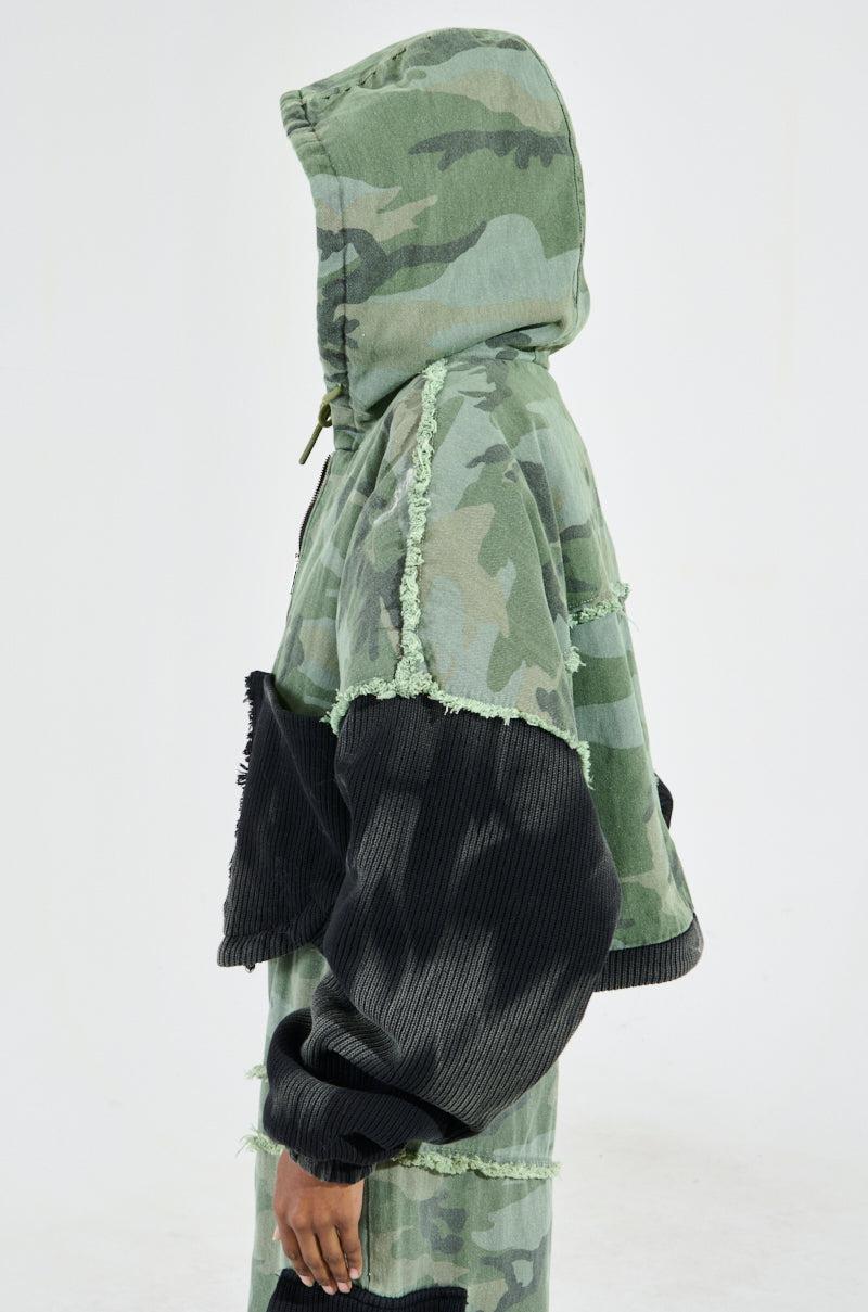 CADET MIXED MEDIA BOMBER Product Image