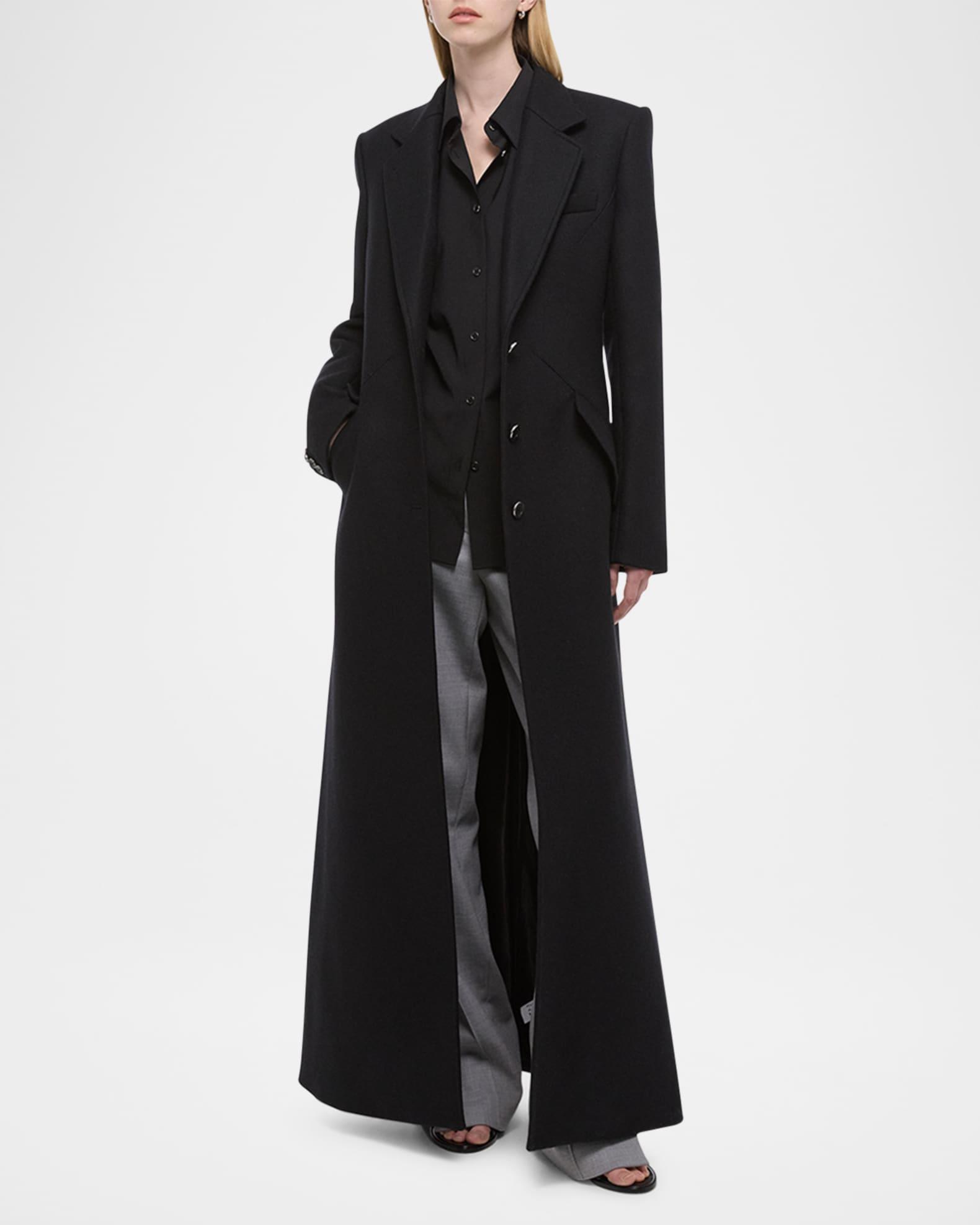 Sculpted Apex Maxi Coat Product Image