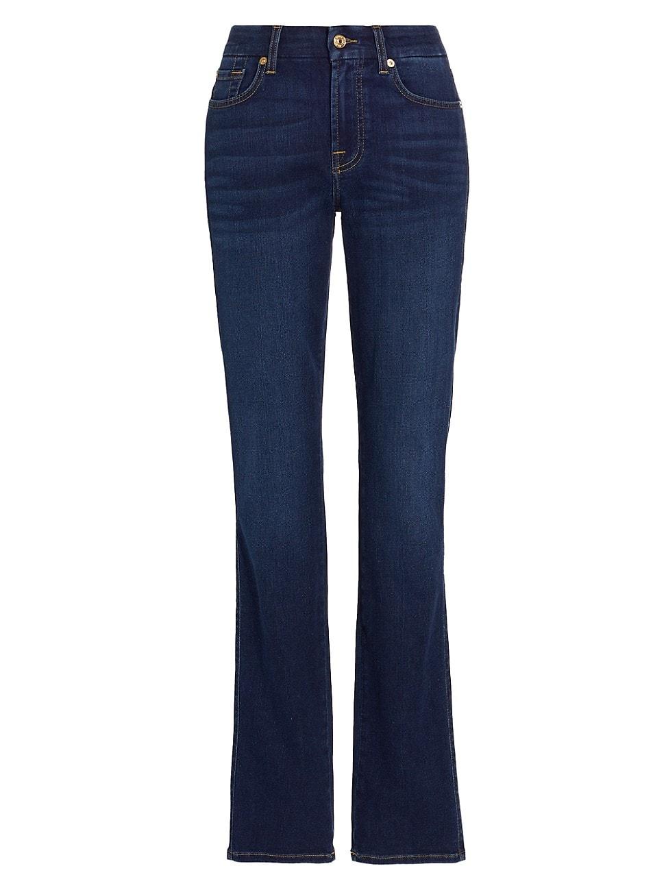 Womens Kimmie High-Rise Stretch Straight-Leg Jeans Product Image