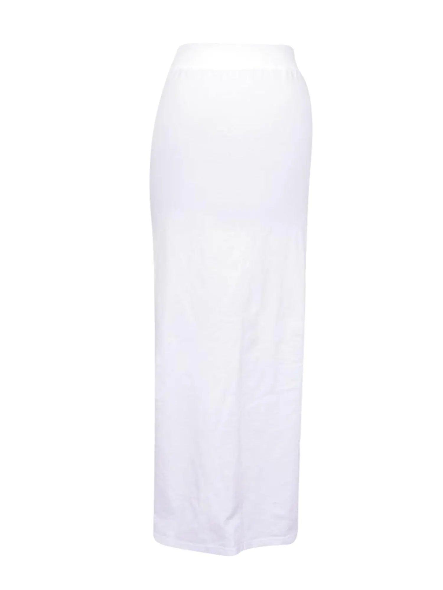 Hard Tail Long Cotton Skirt W-544 Product Image