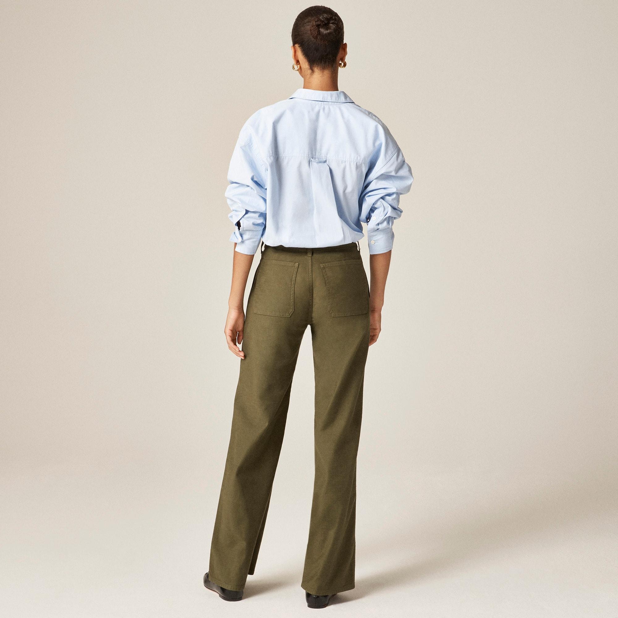 Camp-pocket wide-leg pant Product Image