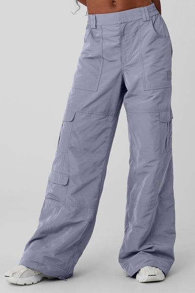 High-Waist Ski-Moto Puffer Pant - Fog Product Image